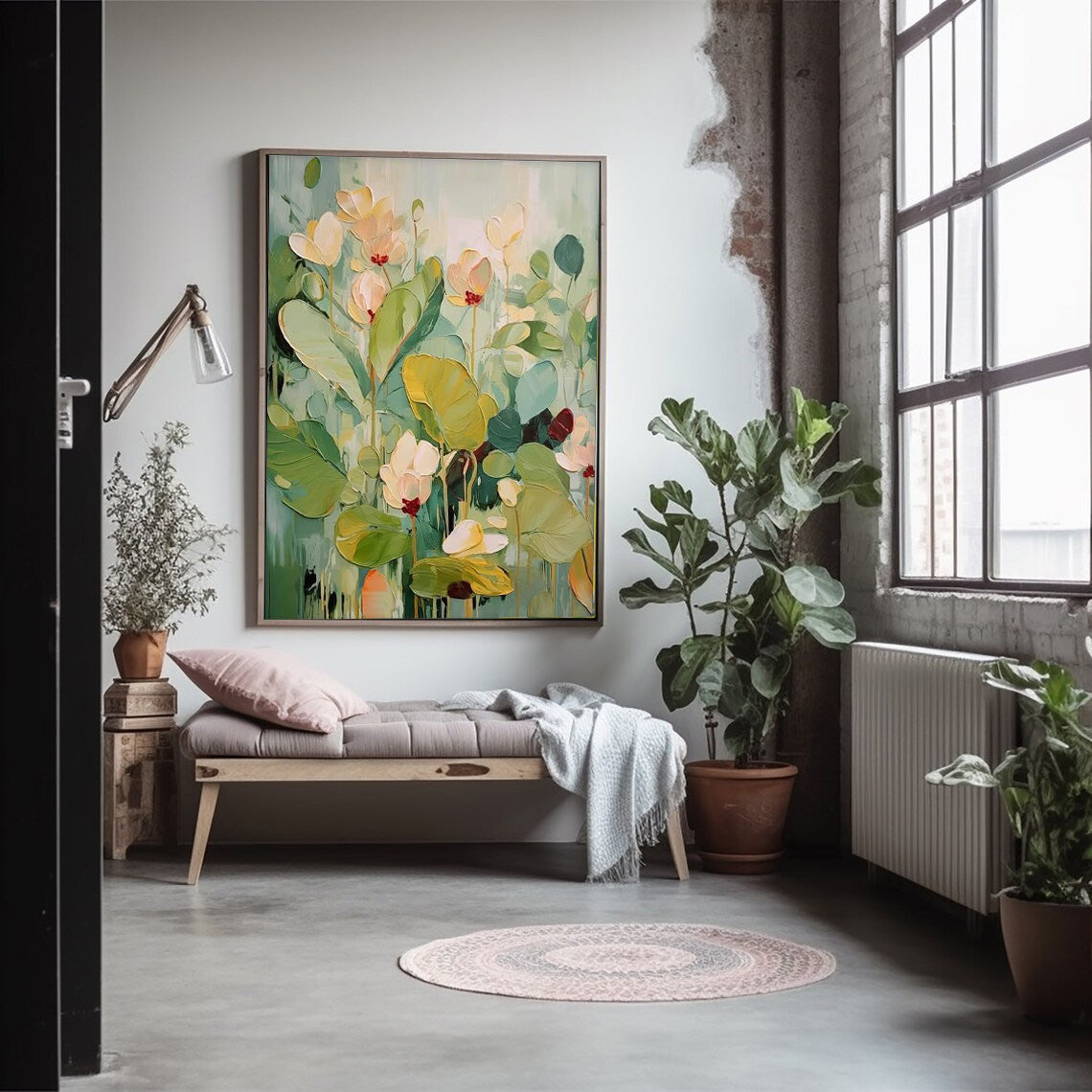 Flower Canvas Art #FL021