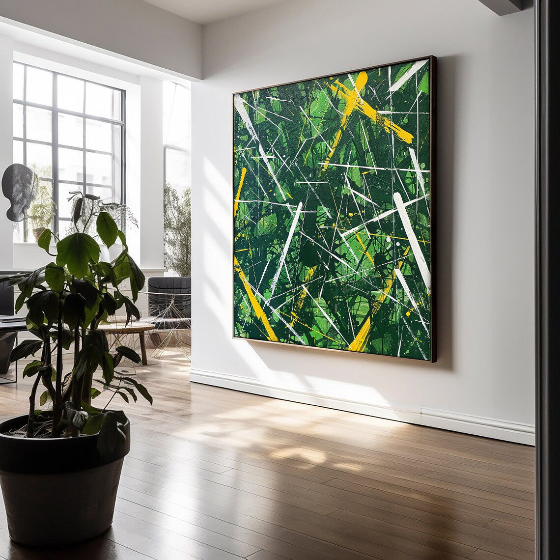 Abstract Canvas Art #AB503