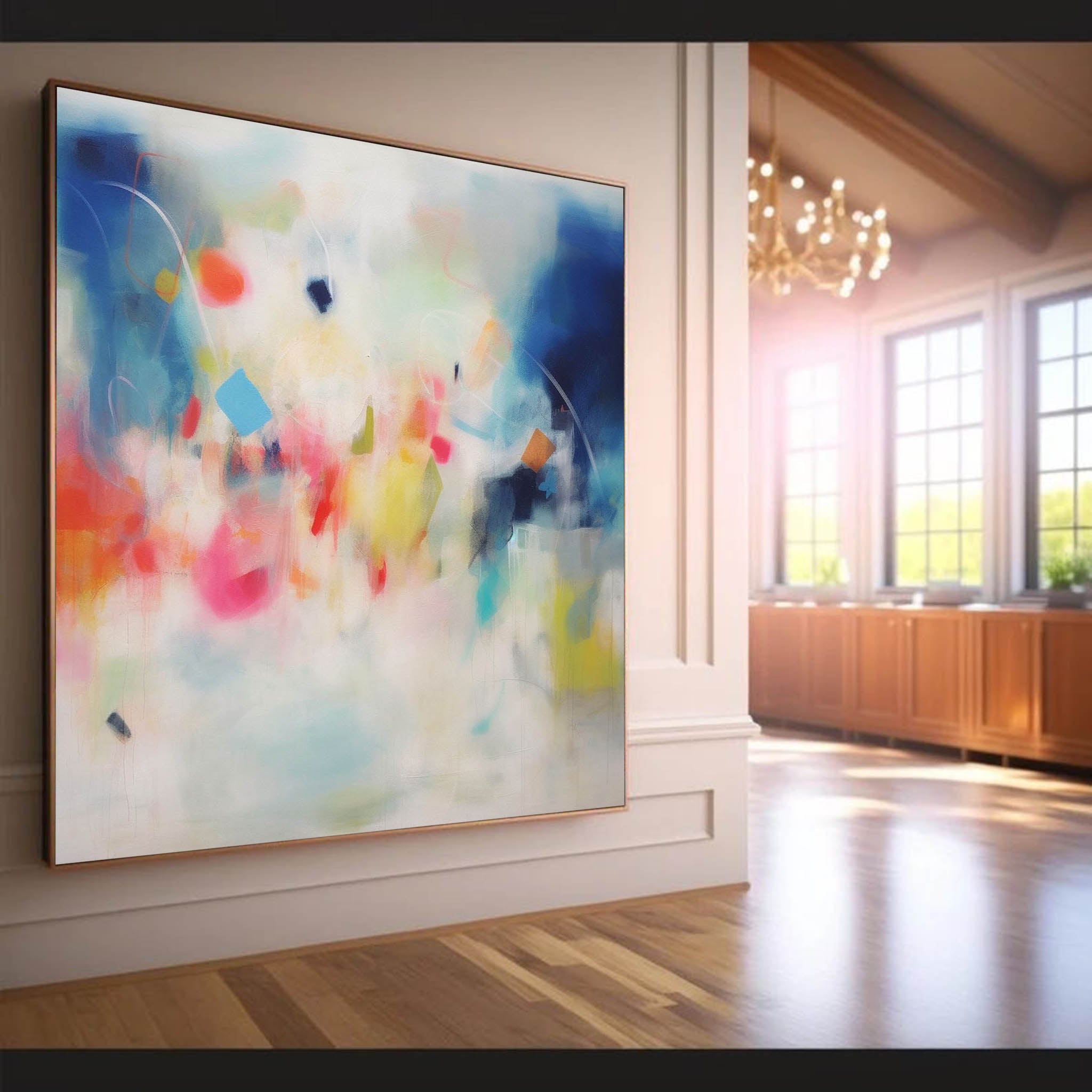 Abstract Canvas Art #AB198