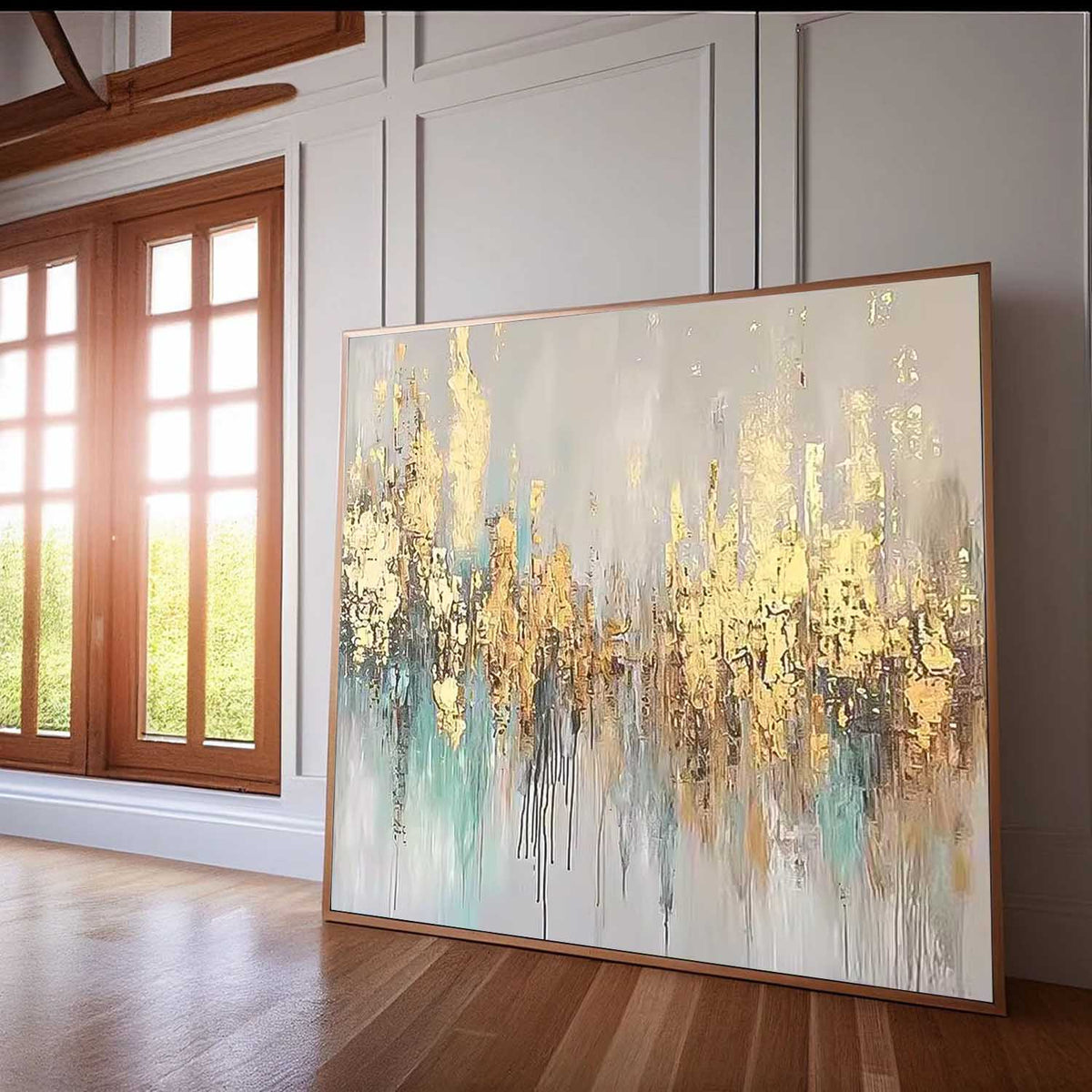 Abstract Canvas Art #AB557