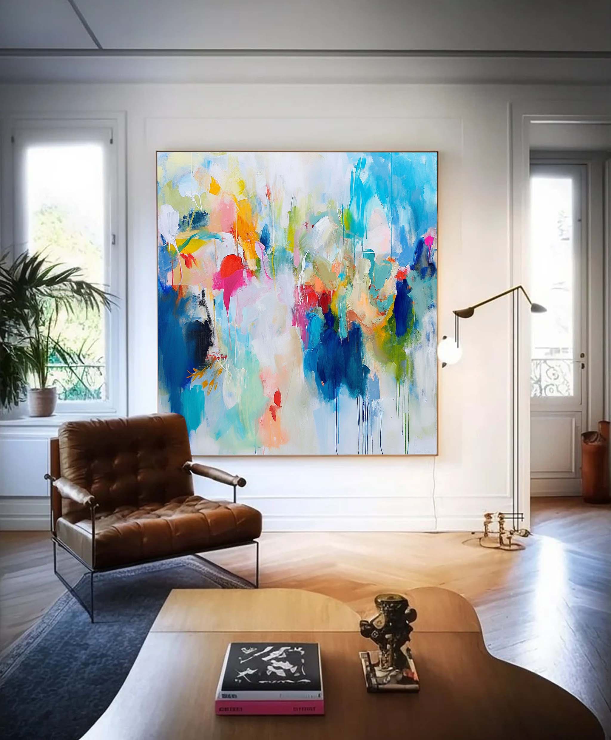 Abstract Canvas Art #AB420