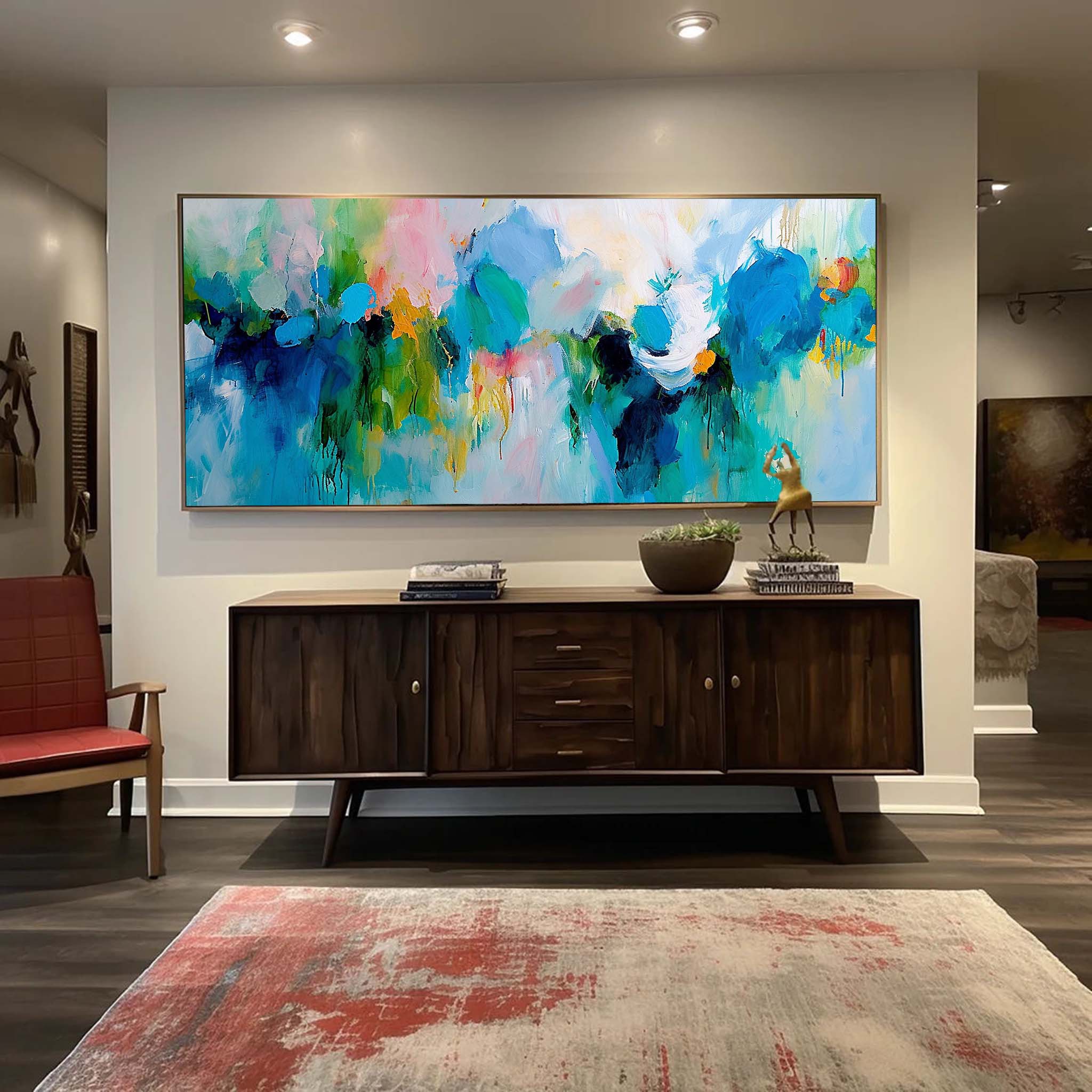 Abstract Canvas Art #AB426