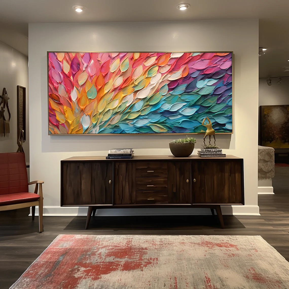 Abstract Canvas Art #AB288