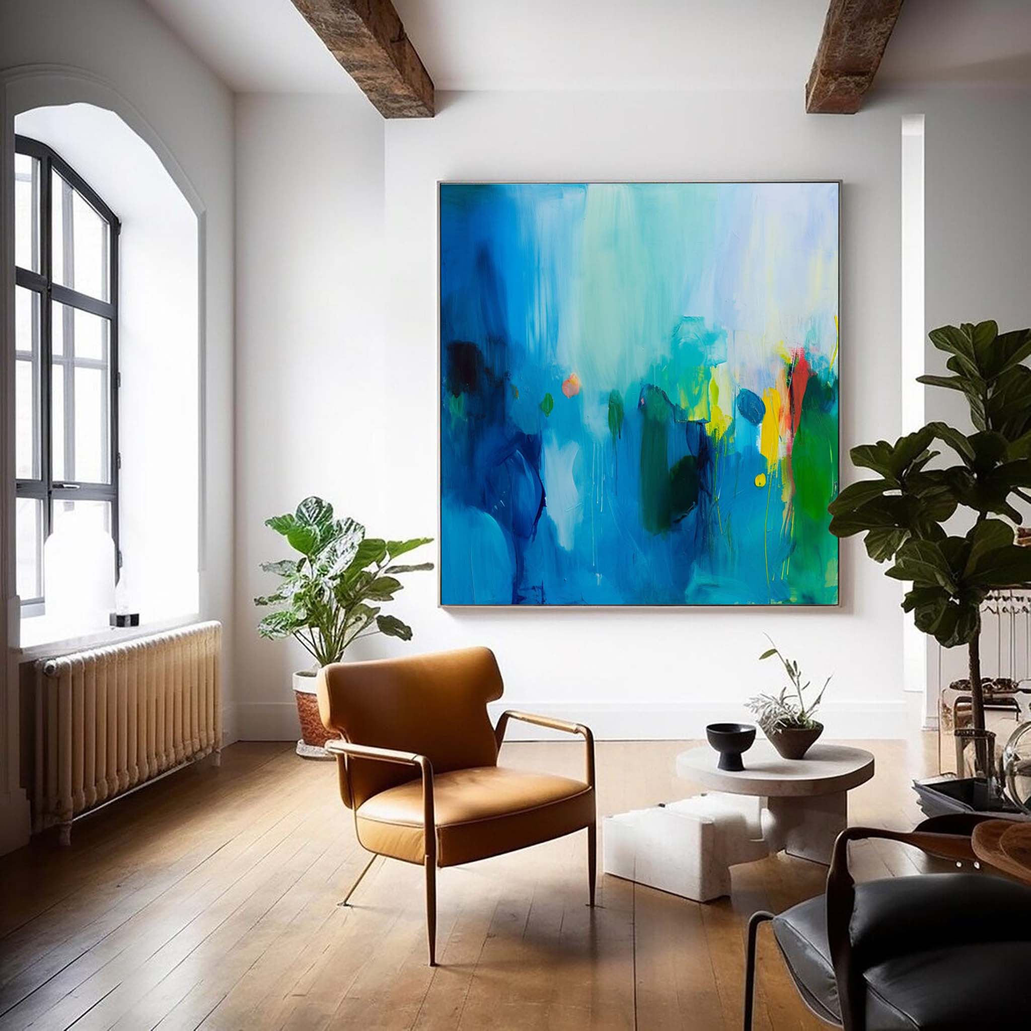 Abstract Canvas Art #AB432