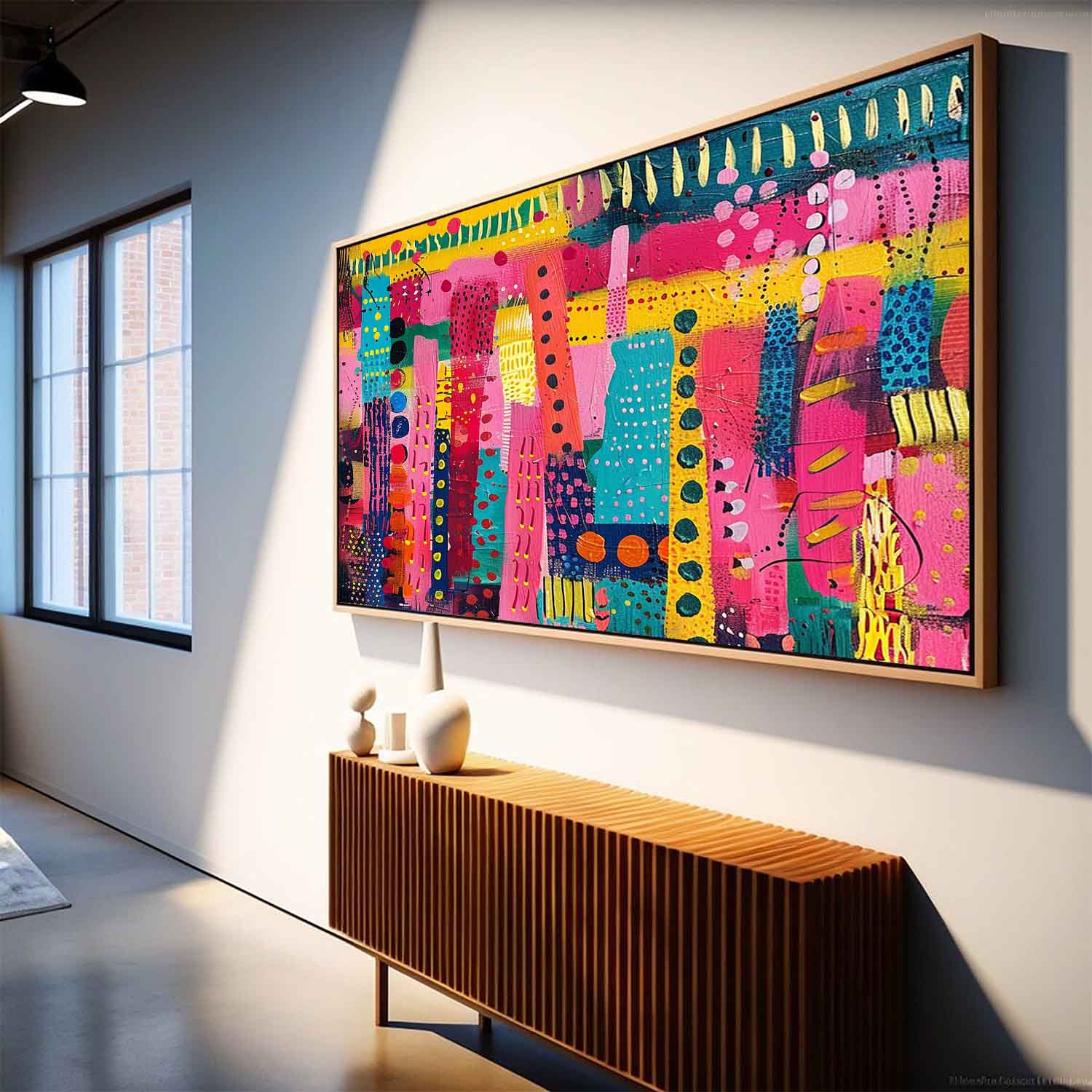 Abstract Canvas Art #AB678