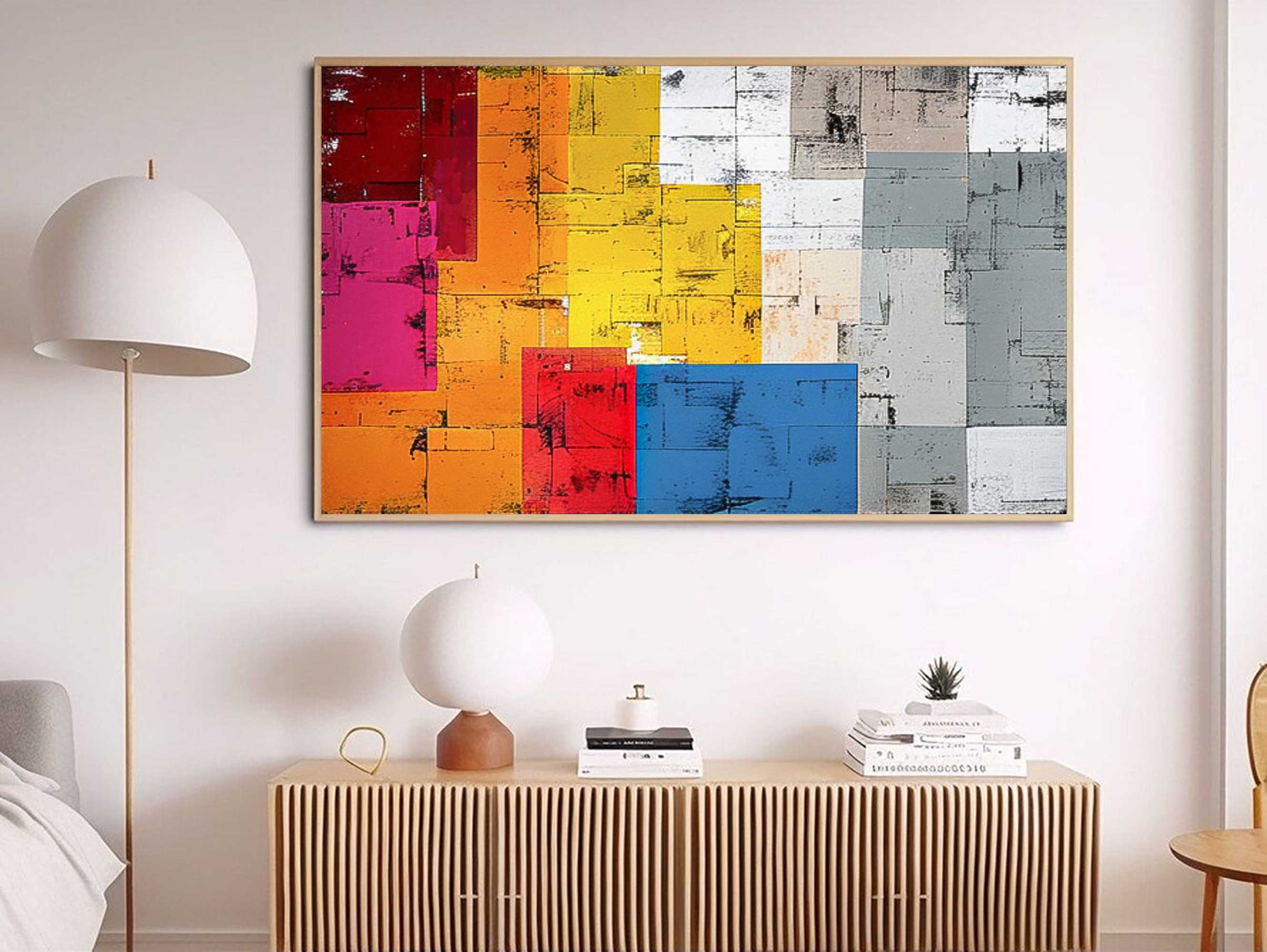 Abstract Canvas Art #AB489