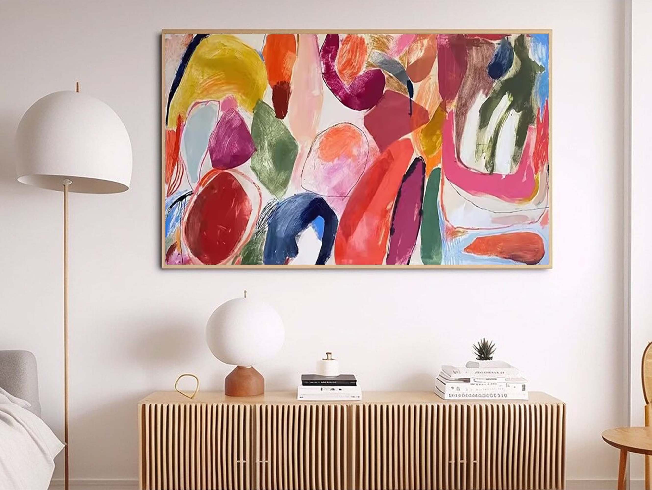 Abstract Canvas Art #AB068