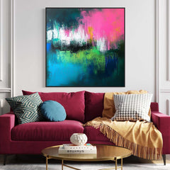 Abstract Canvas Art #AB698
