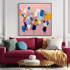 Abstract Canvas Art #AB374
