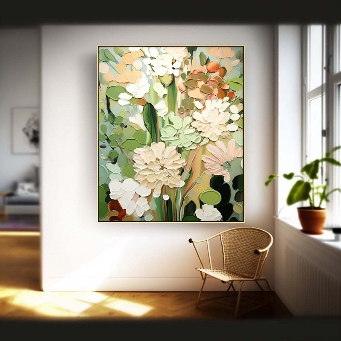 Flower Canvas Art #FL024