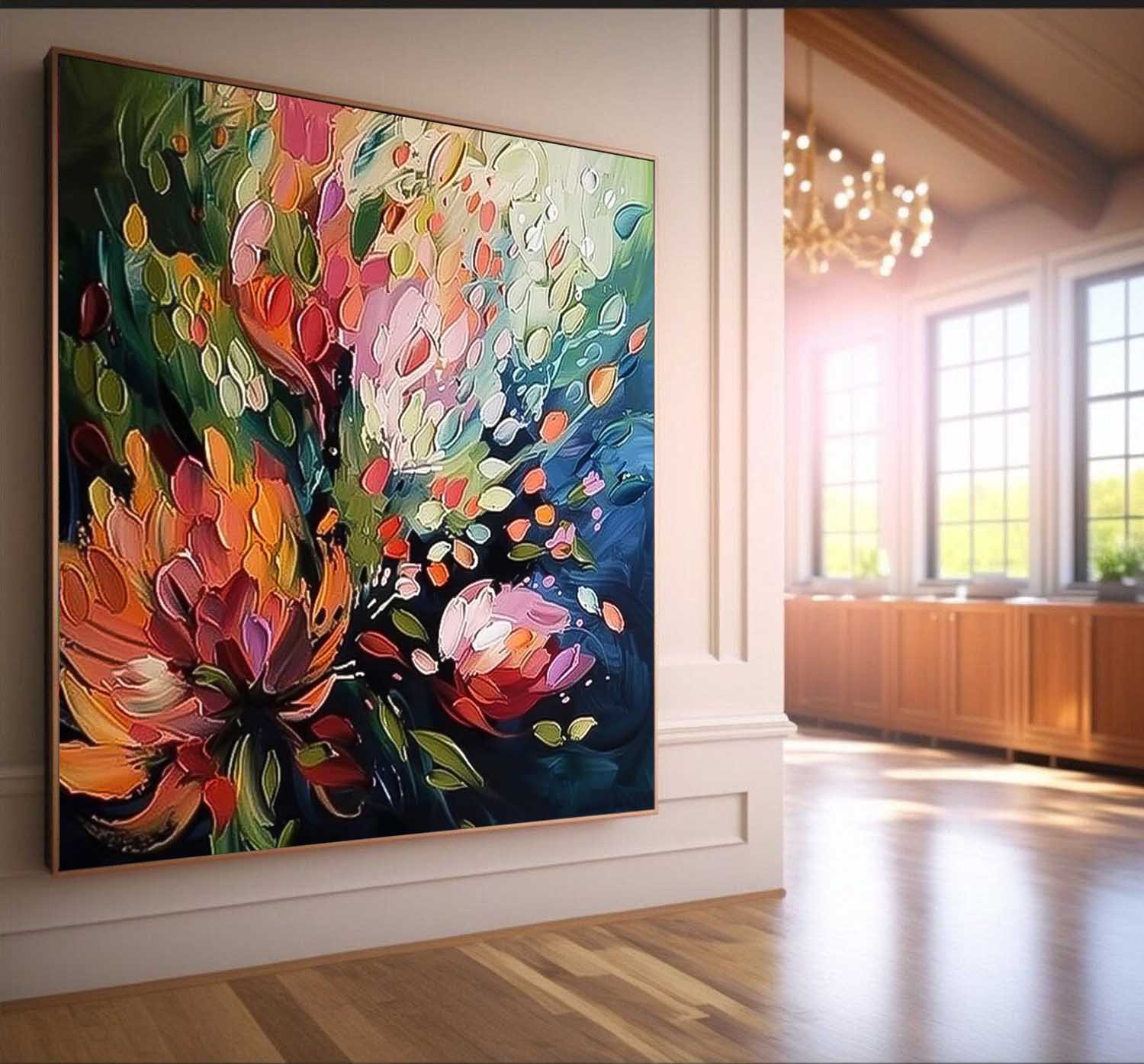 Flower Canvas Art #FL157