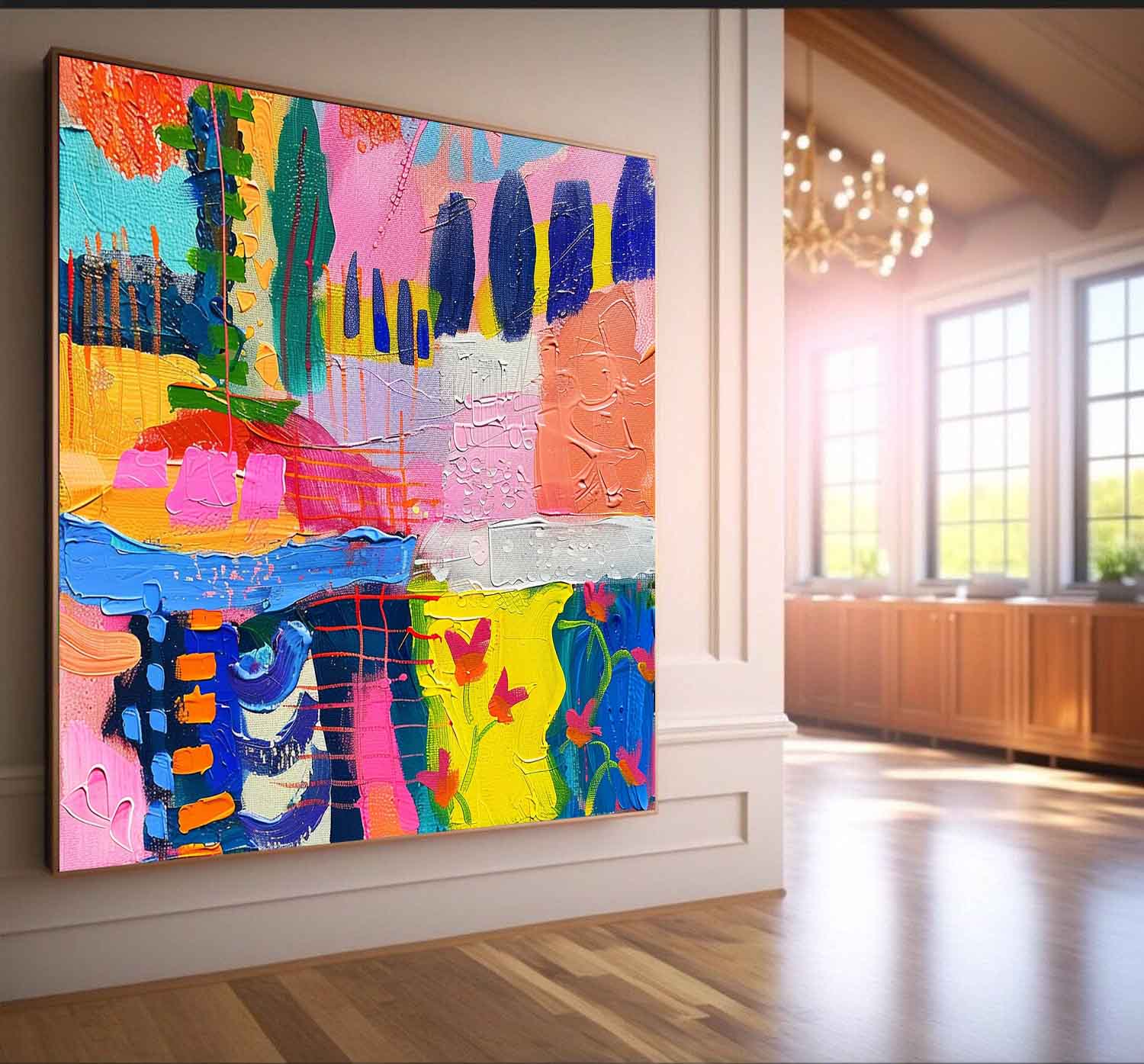 Abstract Canvas Art #AB682