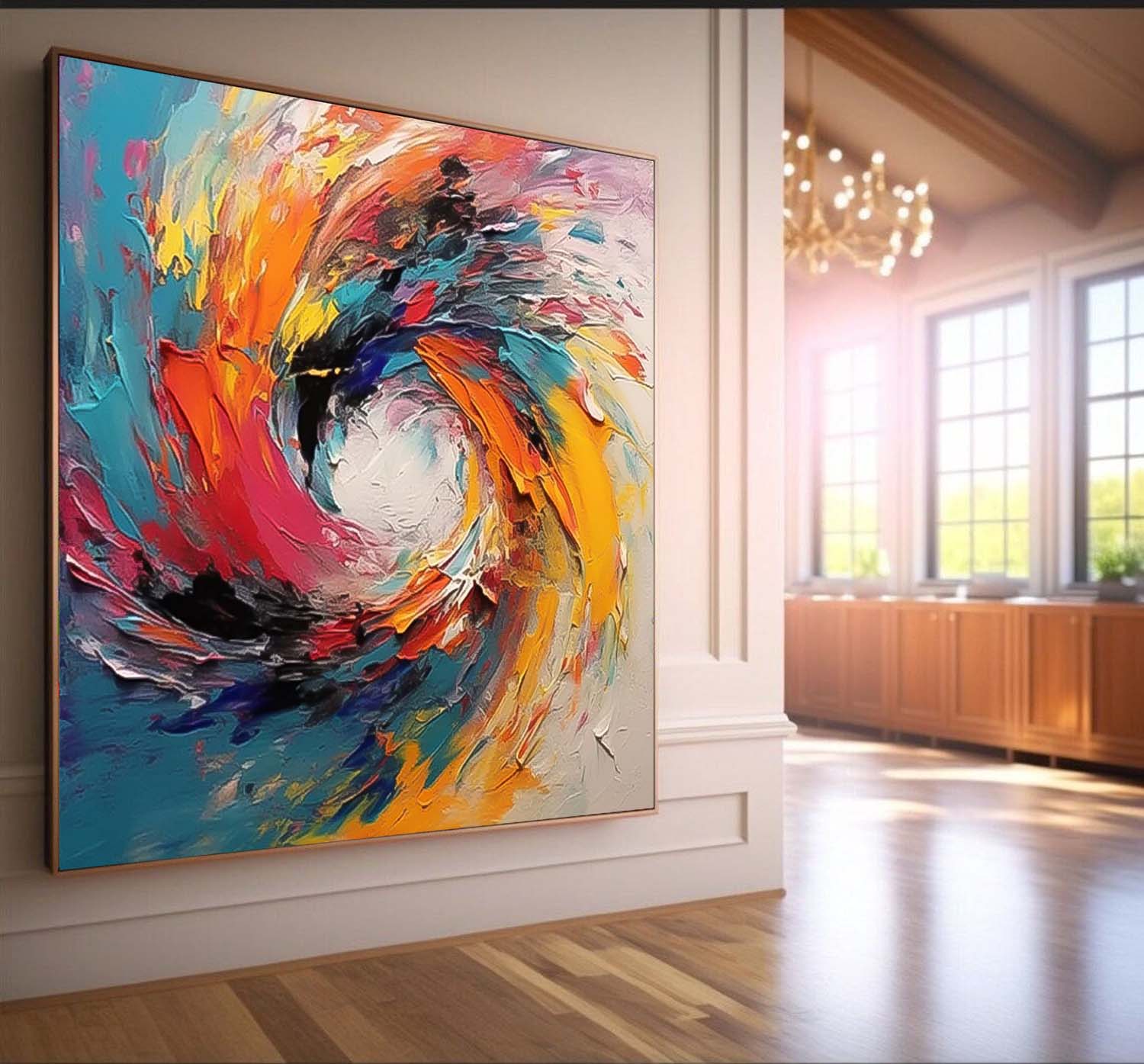 Abstract Canvas Art #AB567