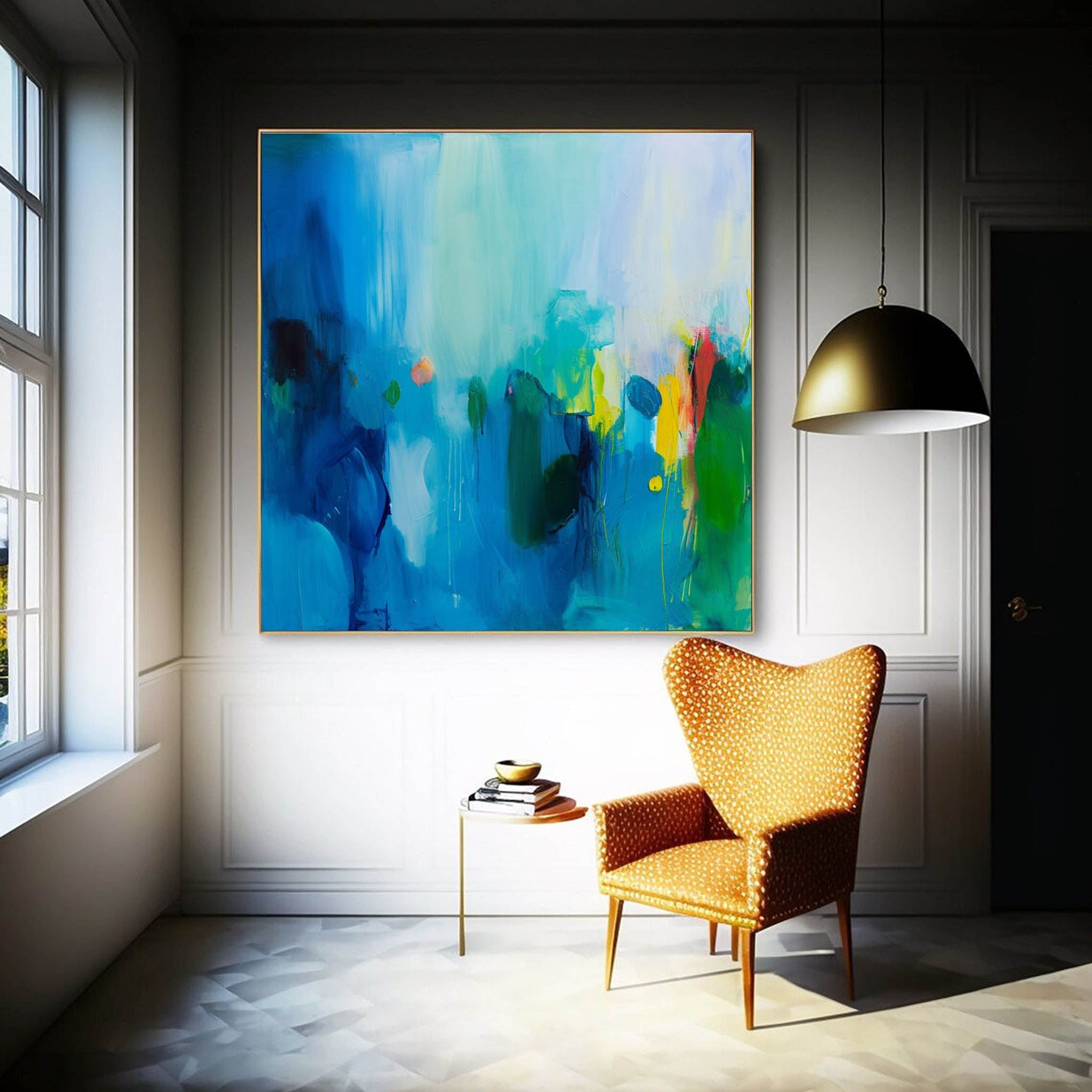 Abstract Canvas Art #AB432