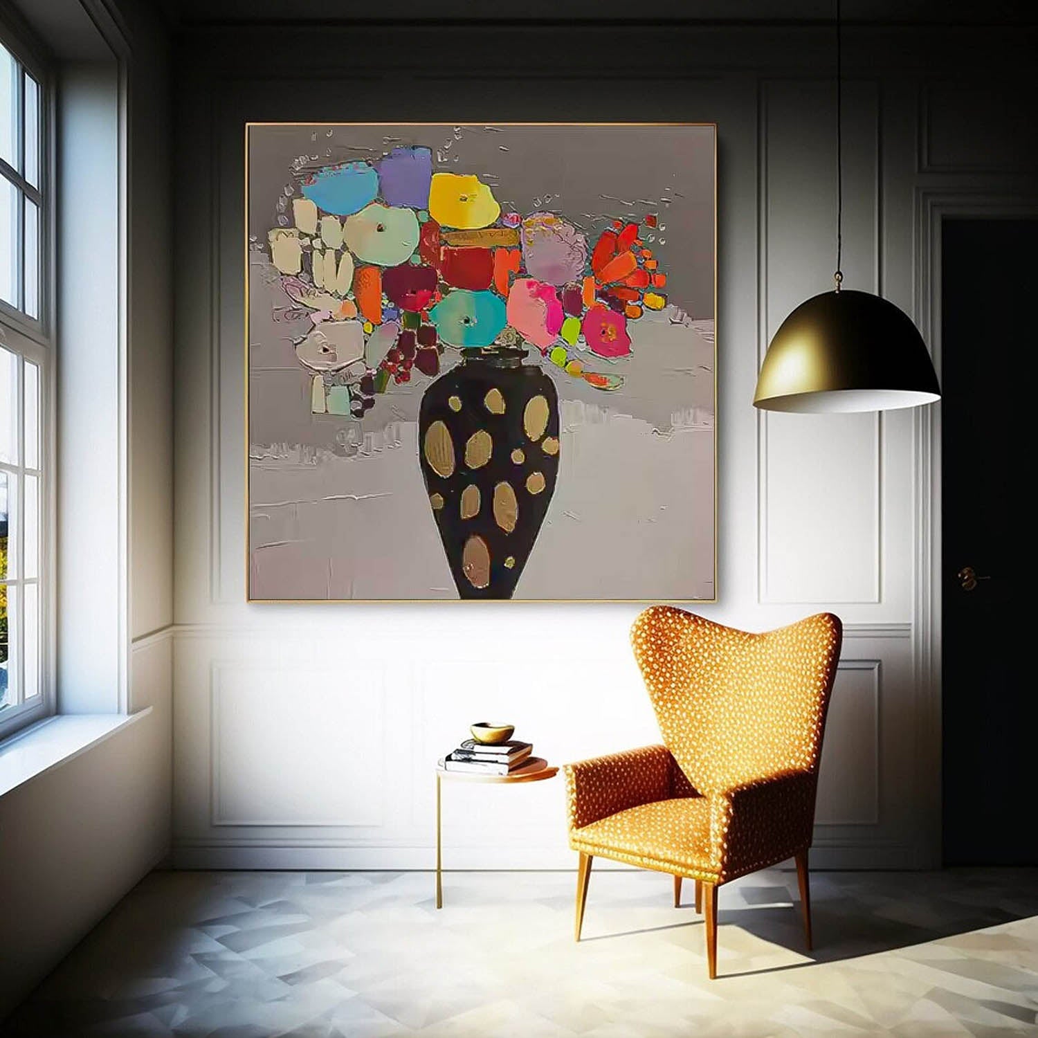 Flower Canvas Art #FL119