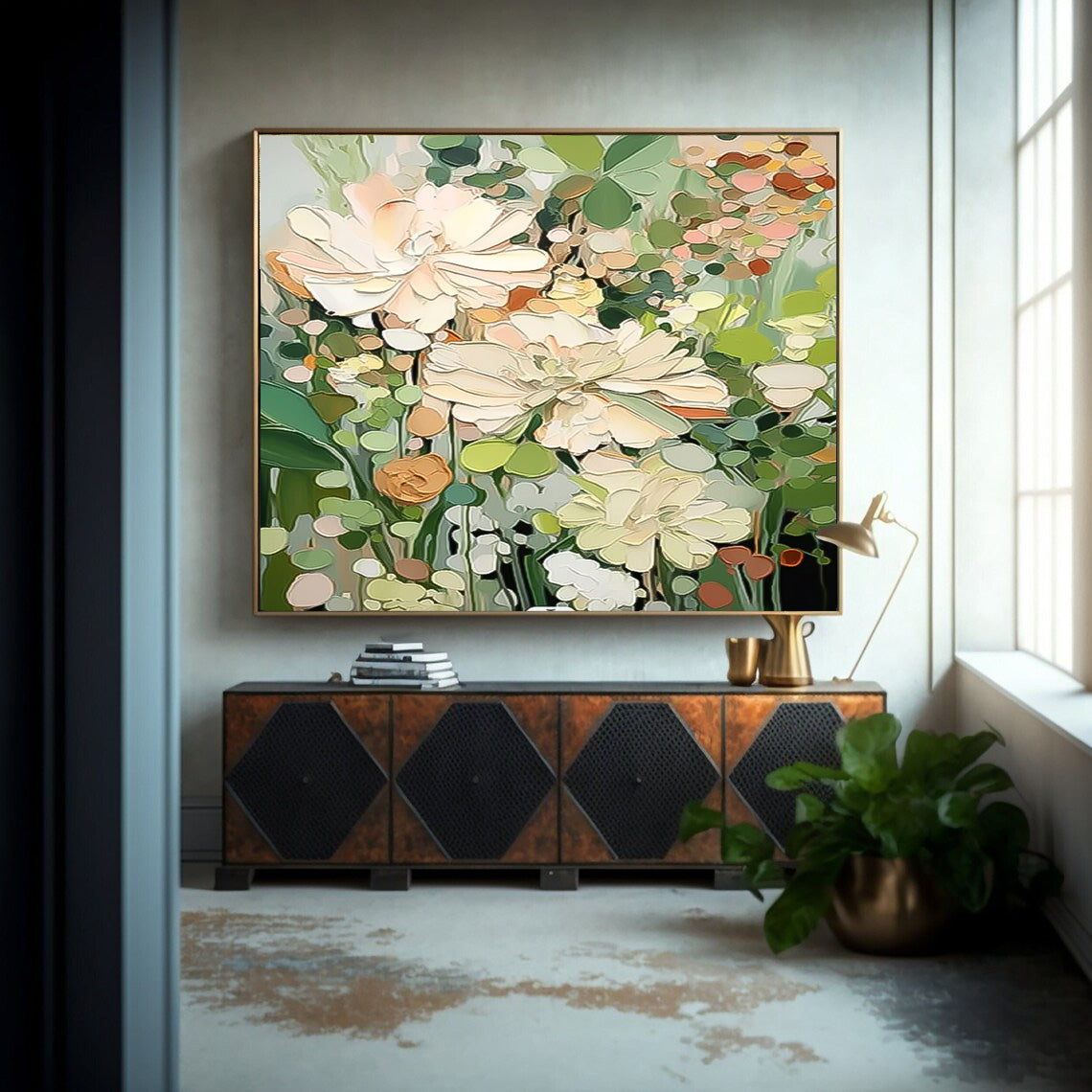 Flower Canvas Art #FL170