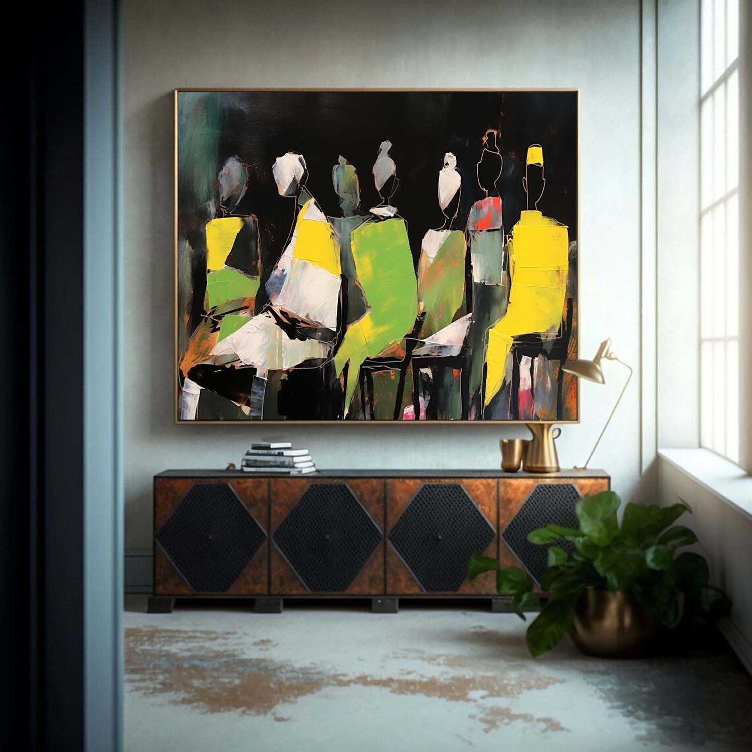People Canvas Art #PE086