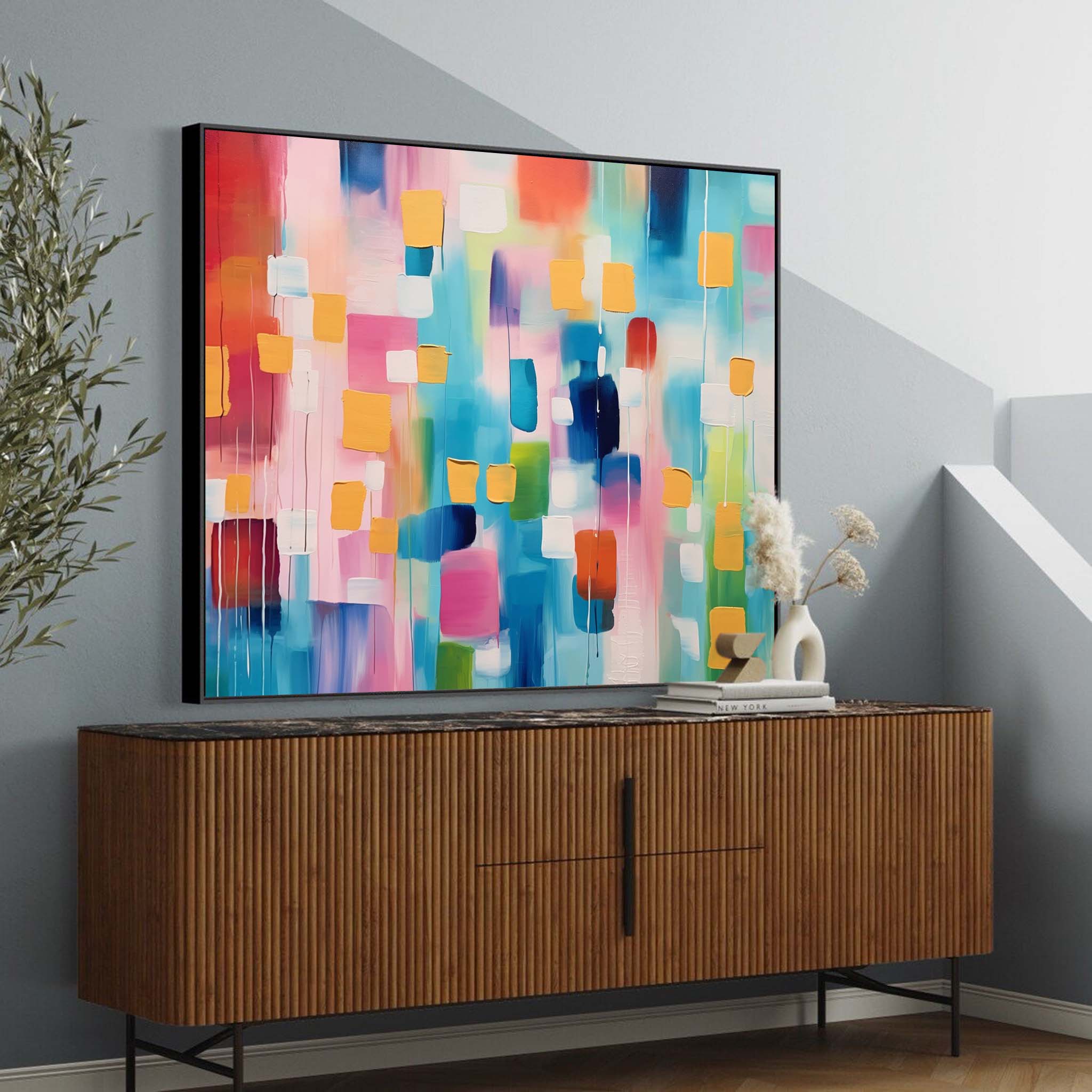 Abstract Canvas Art #AB201