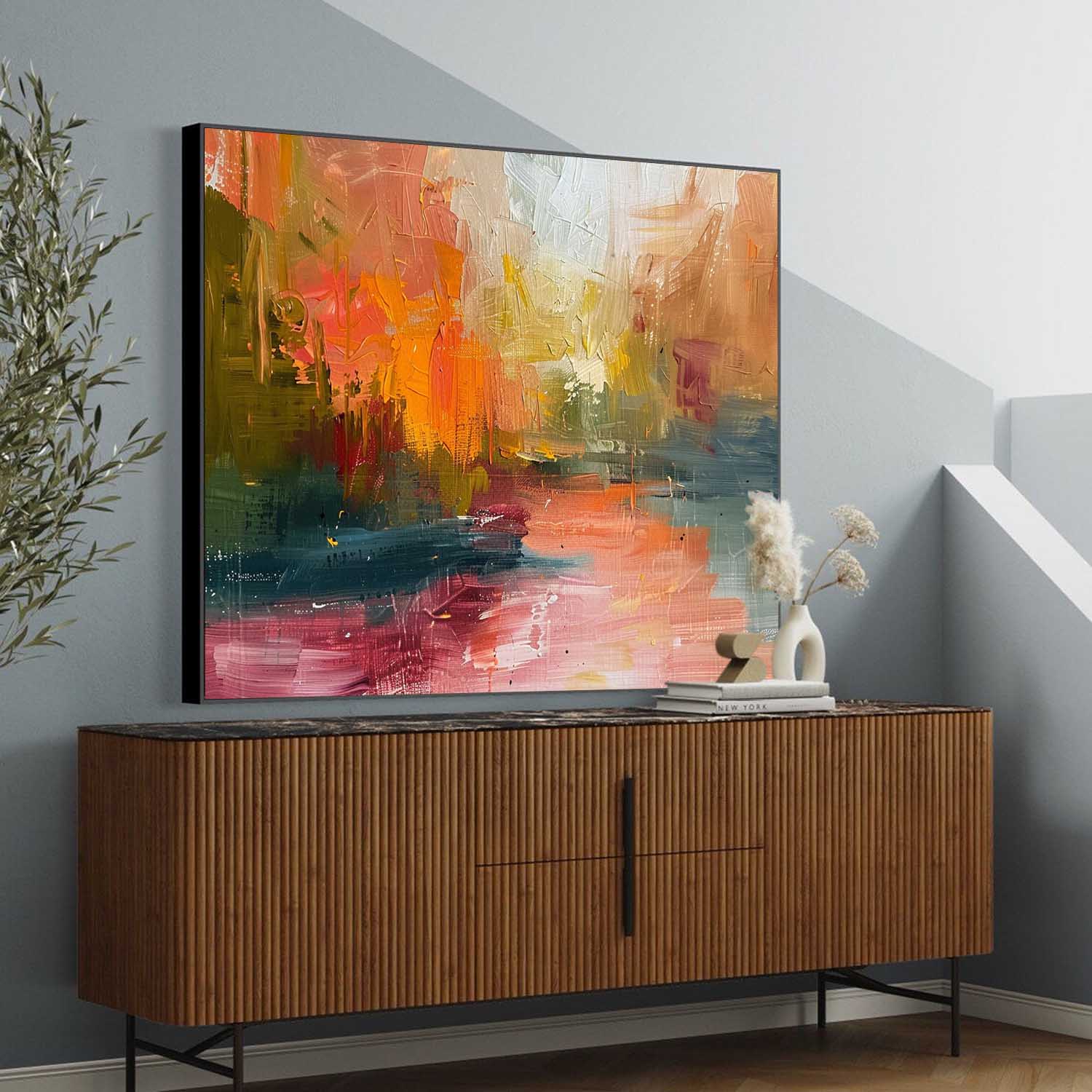 Abstract Canvas Art #AB628