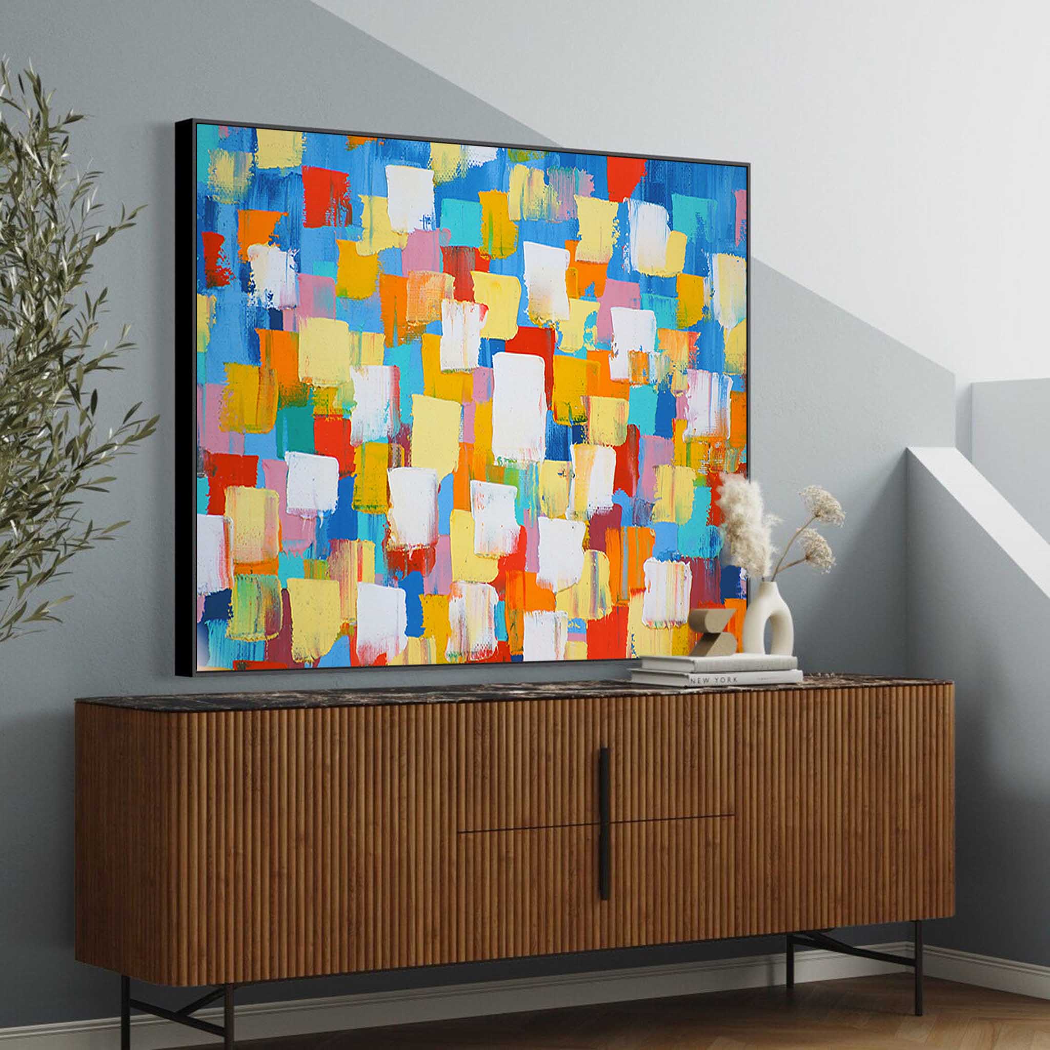Abstract Canvas Art #AB256