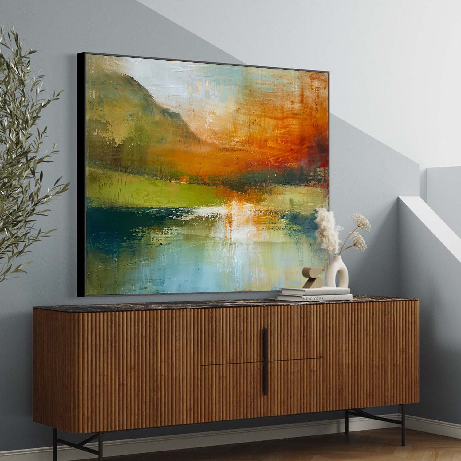 Abstract Canvas Art #AB627