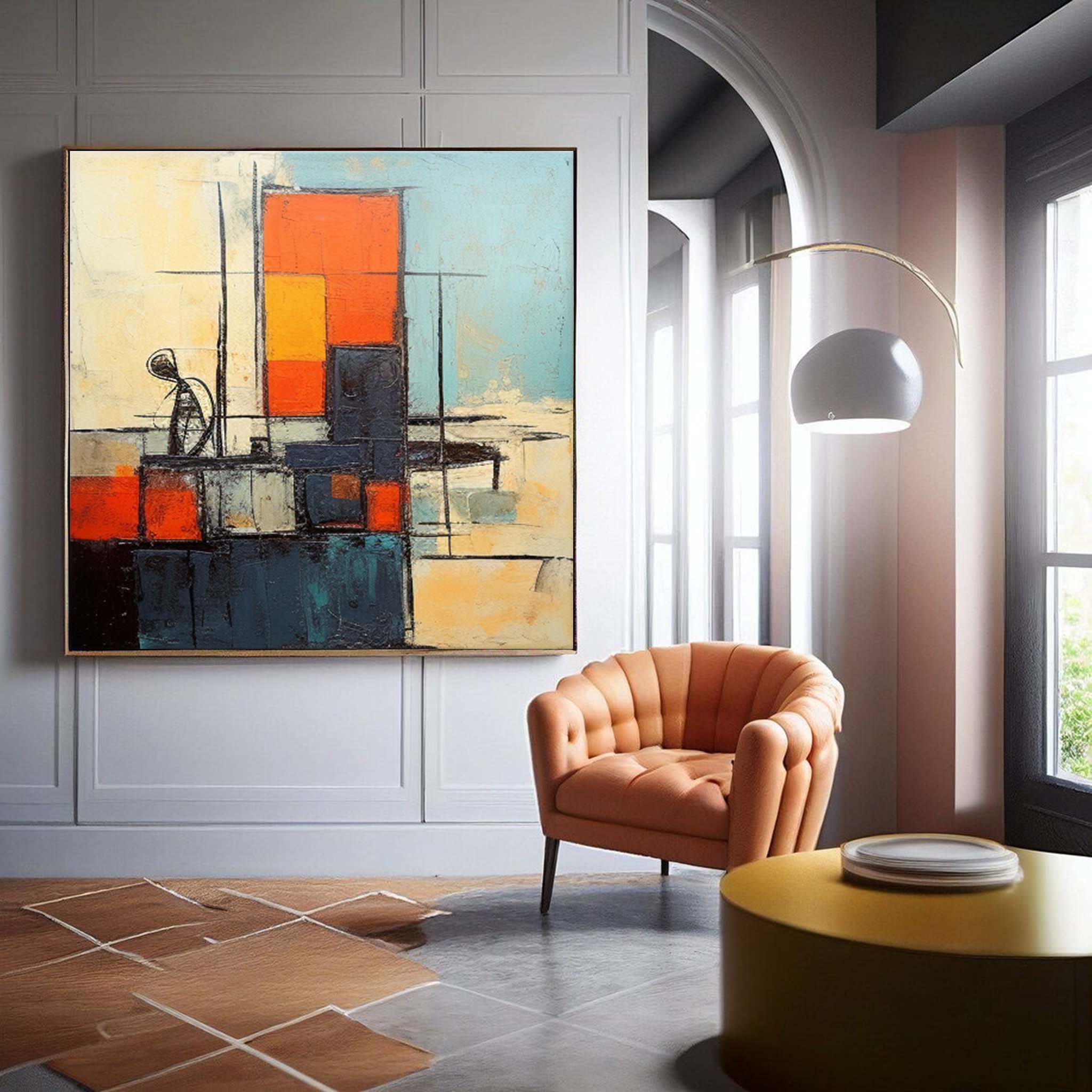 Abstract Canvas Art #AB319