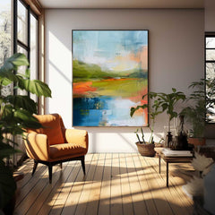 Abstract Canvas Art #AB624