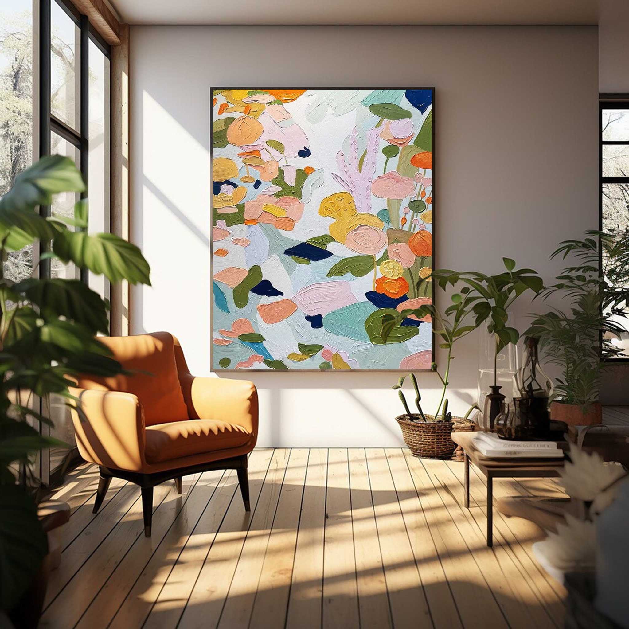 Abstract Canvas Art #AB242