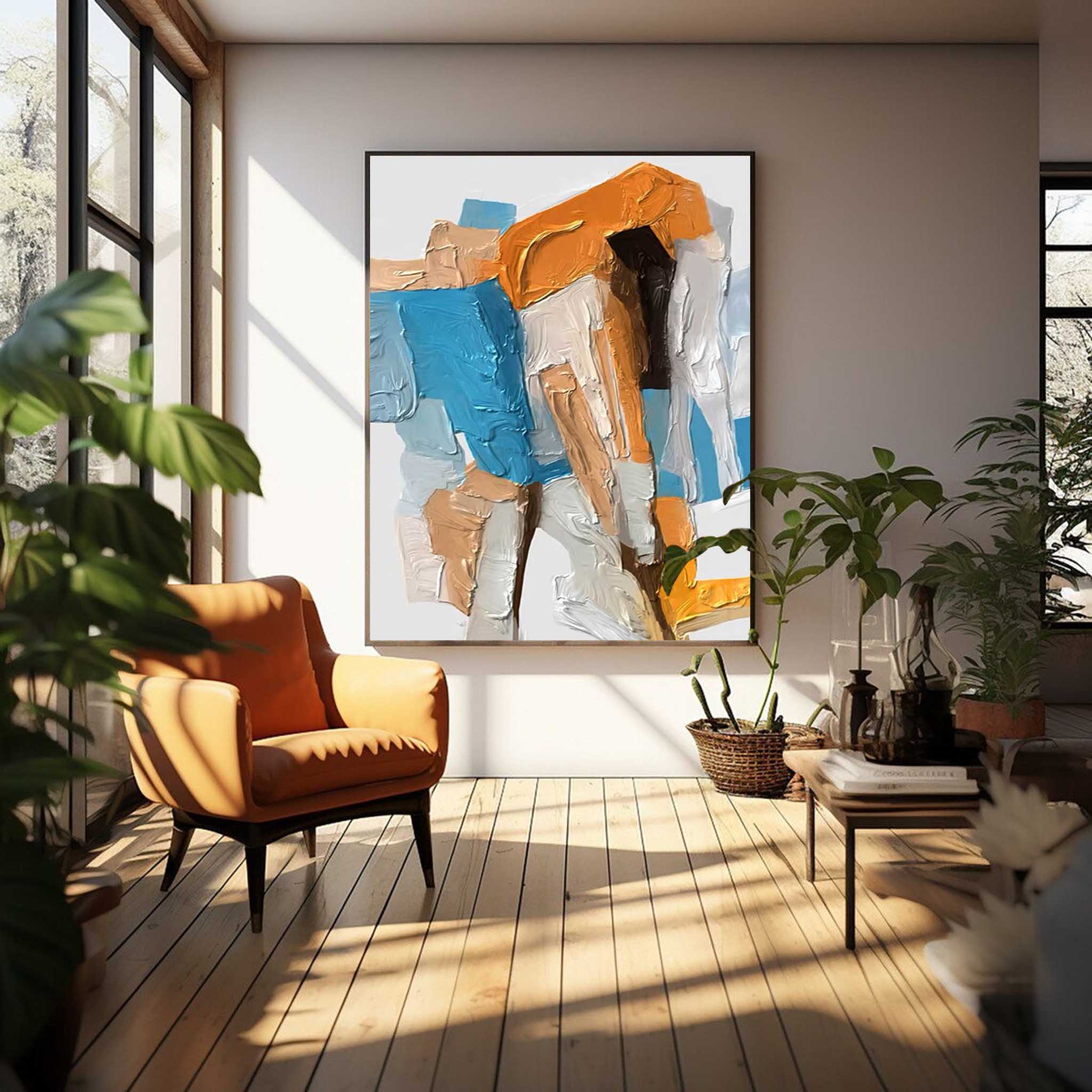 Abstract Canvas Art #AB102