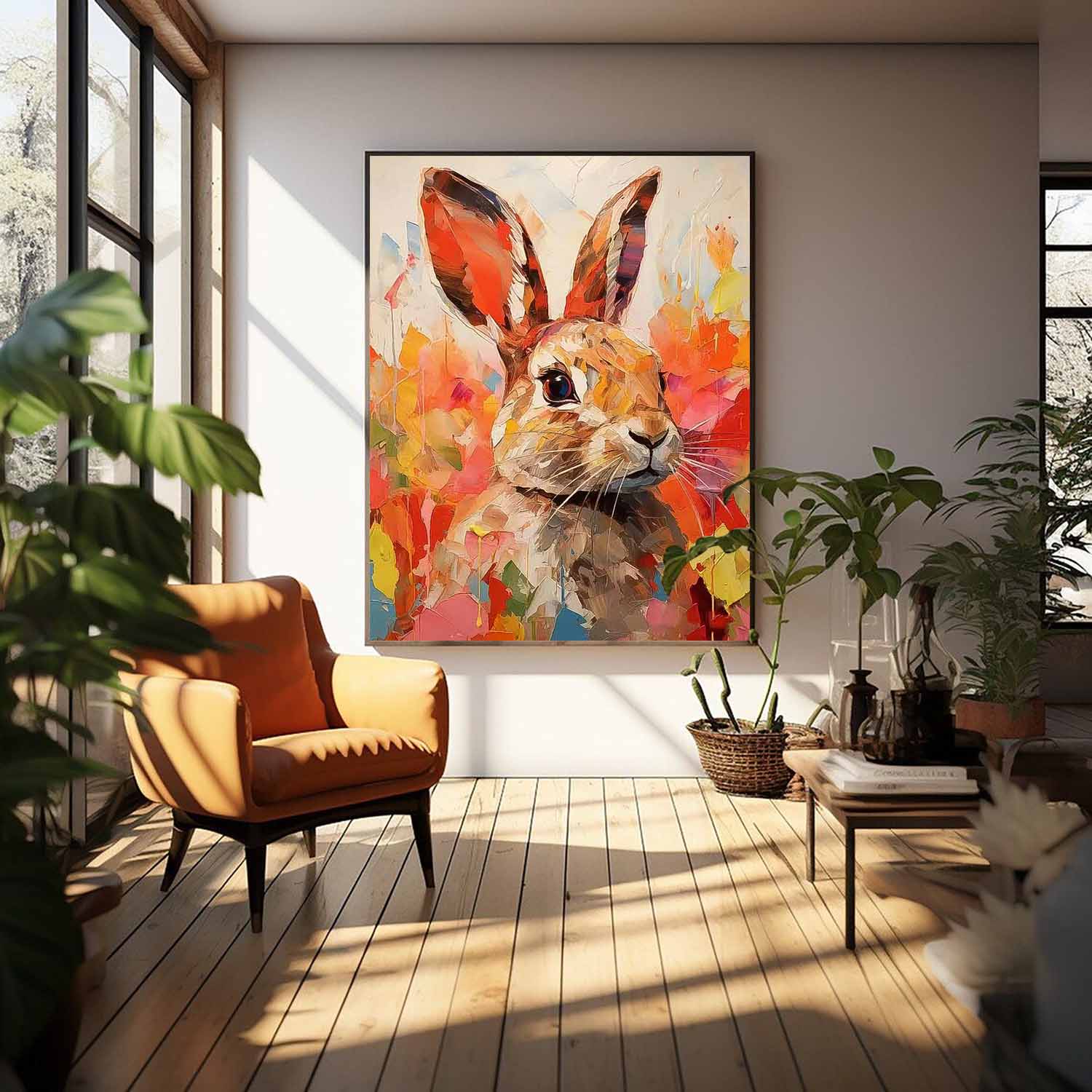 Animal Canvas Art #AN045
