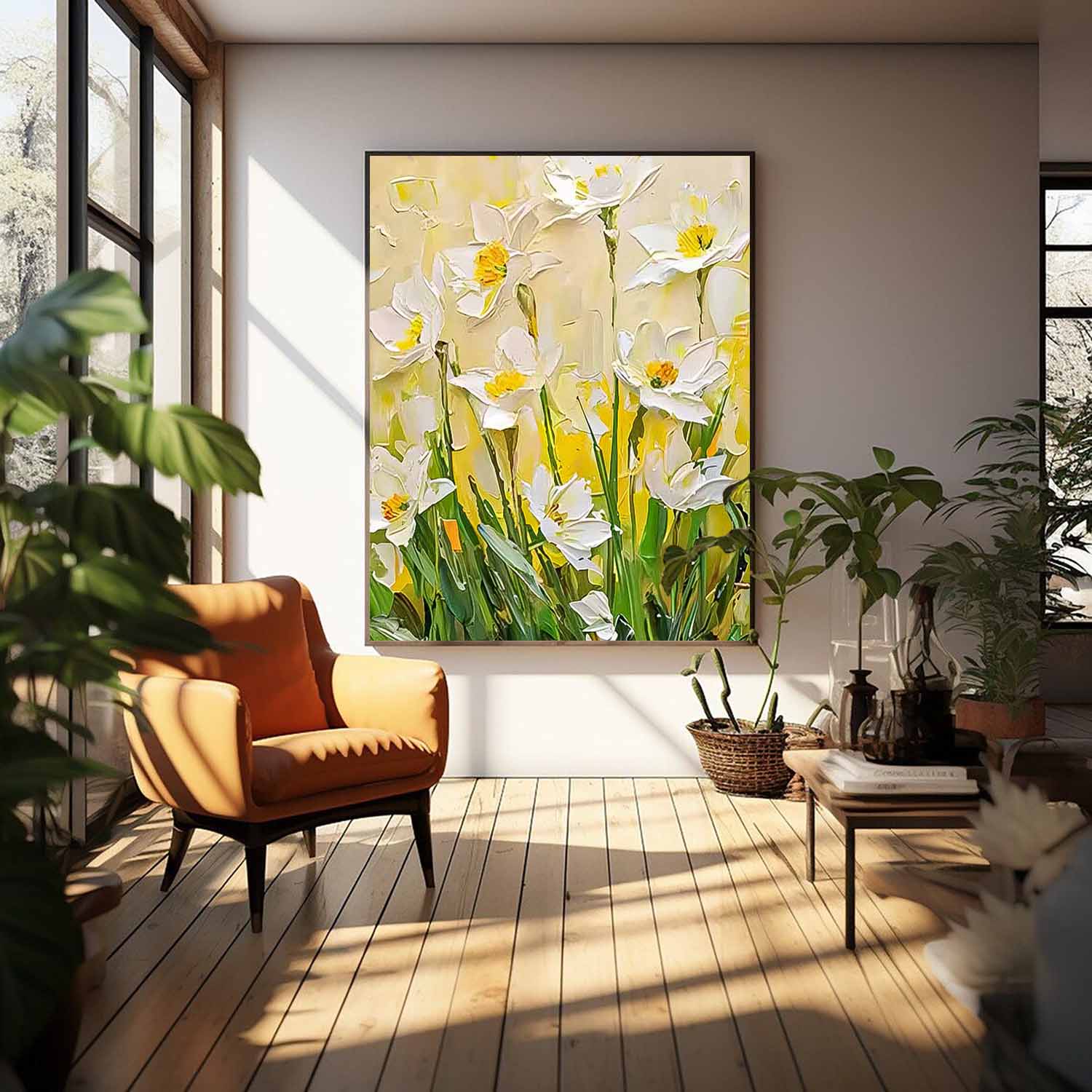 Flower Canvas Art #FL114