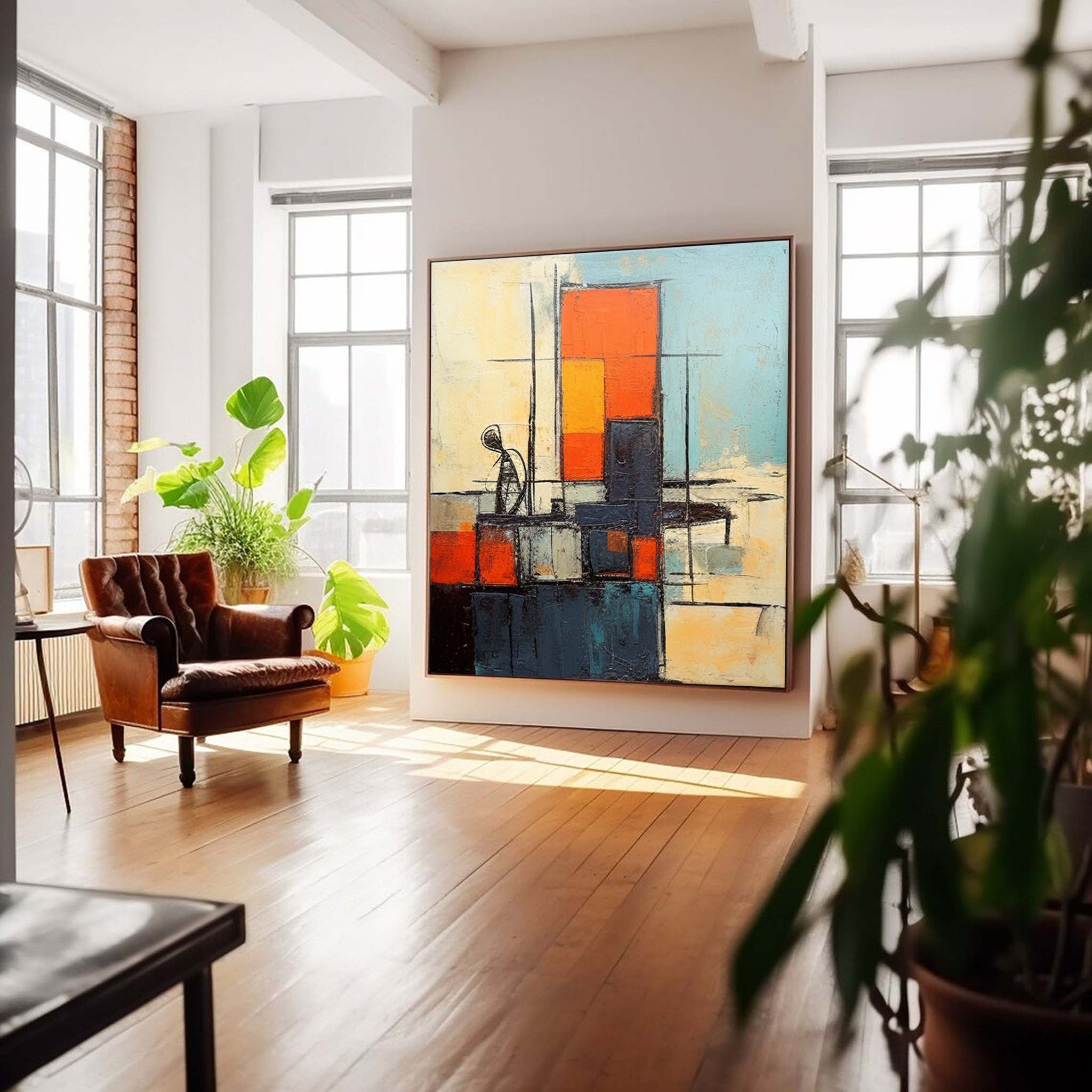 Abstract Canvas Art #AB319
