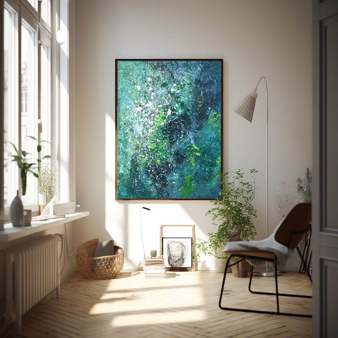 Abstract Canvas Art #AB293