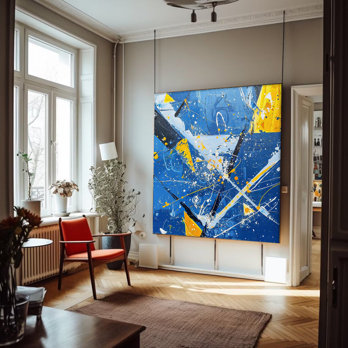 Abstract Canvas Art #AB502