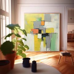 Abstract Canvas Art #AB514