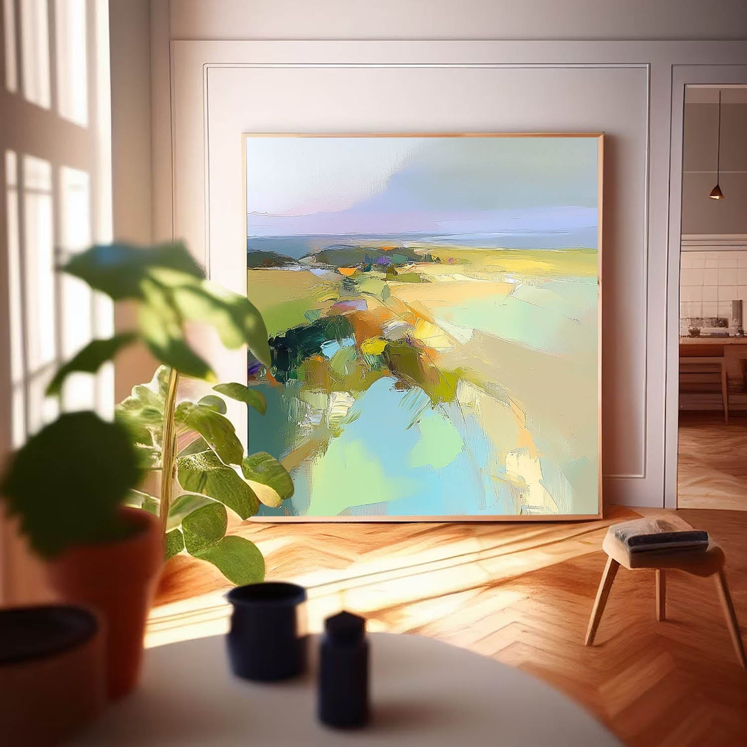 Abstract Canvas Art #AB692