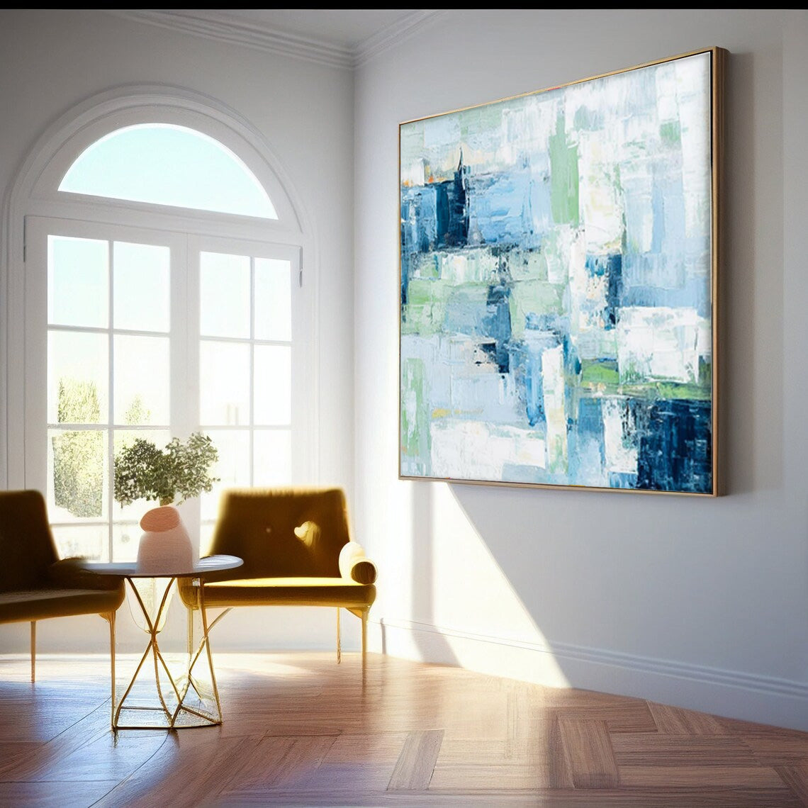 Abstract Canvas Art #AB416