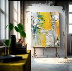 Abstract Canvas Art #AB492