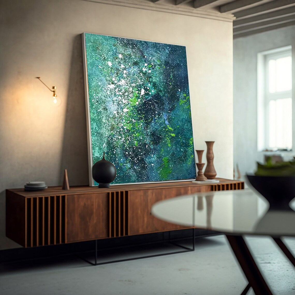 Abstract Canvas Art #AB293