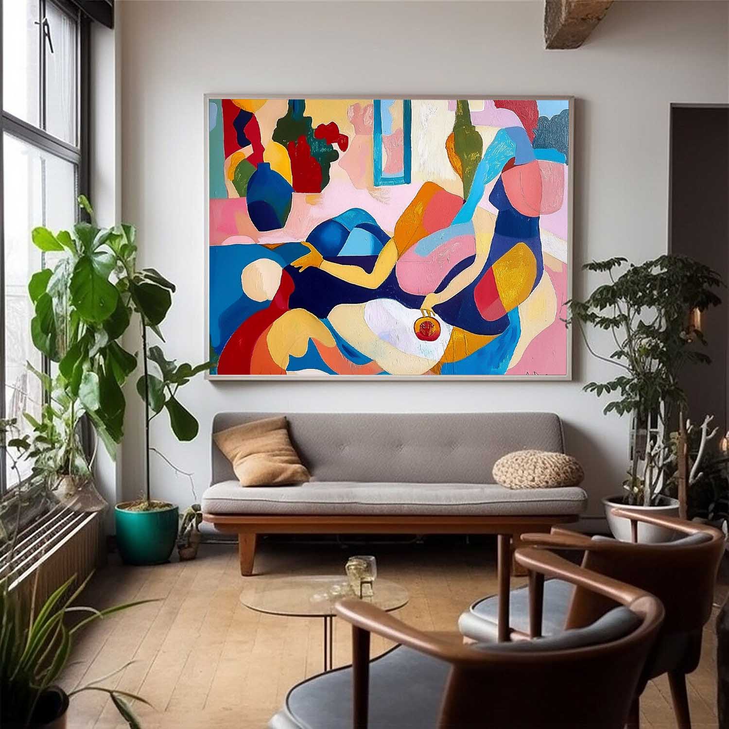 Abstract Canvas Art #AB549
