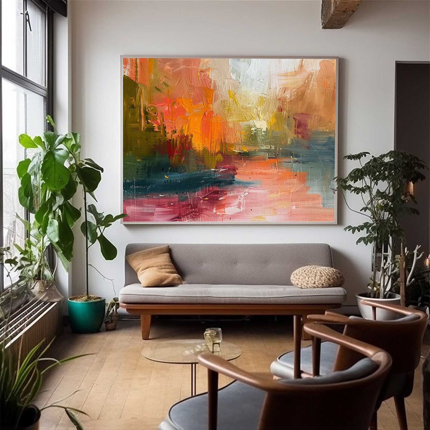 Abstract Canvas Art #AB628