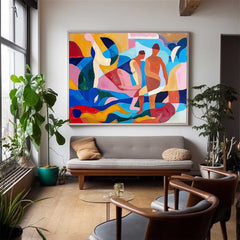 Abstract Canvas Art #AB547