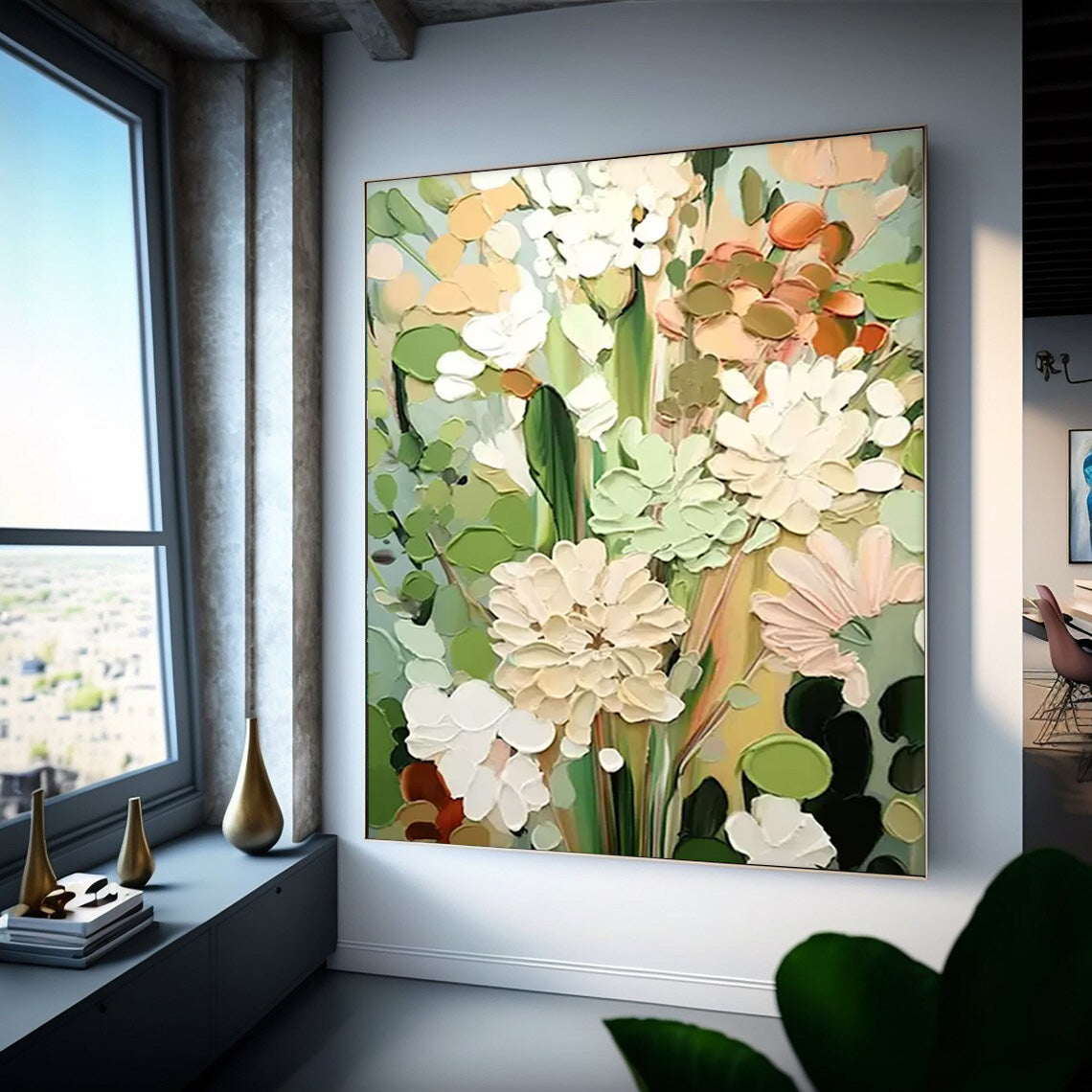 Flower Canvas Art #FL024