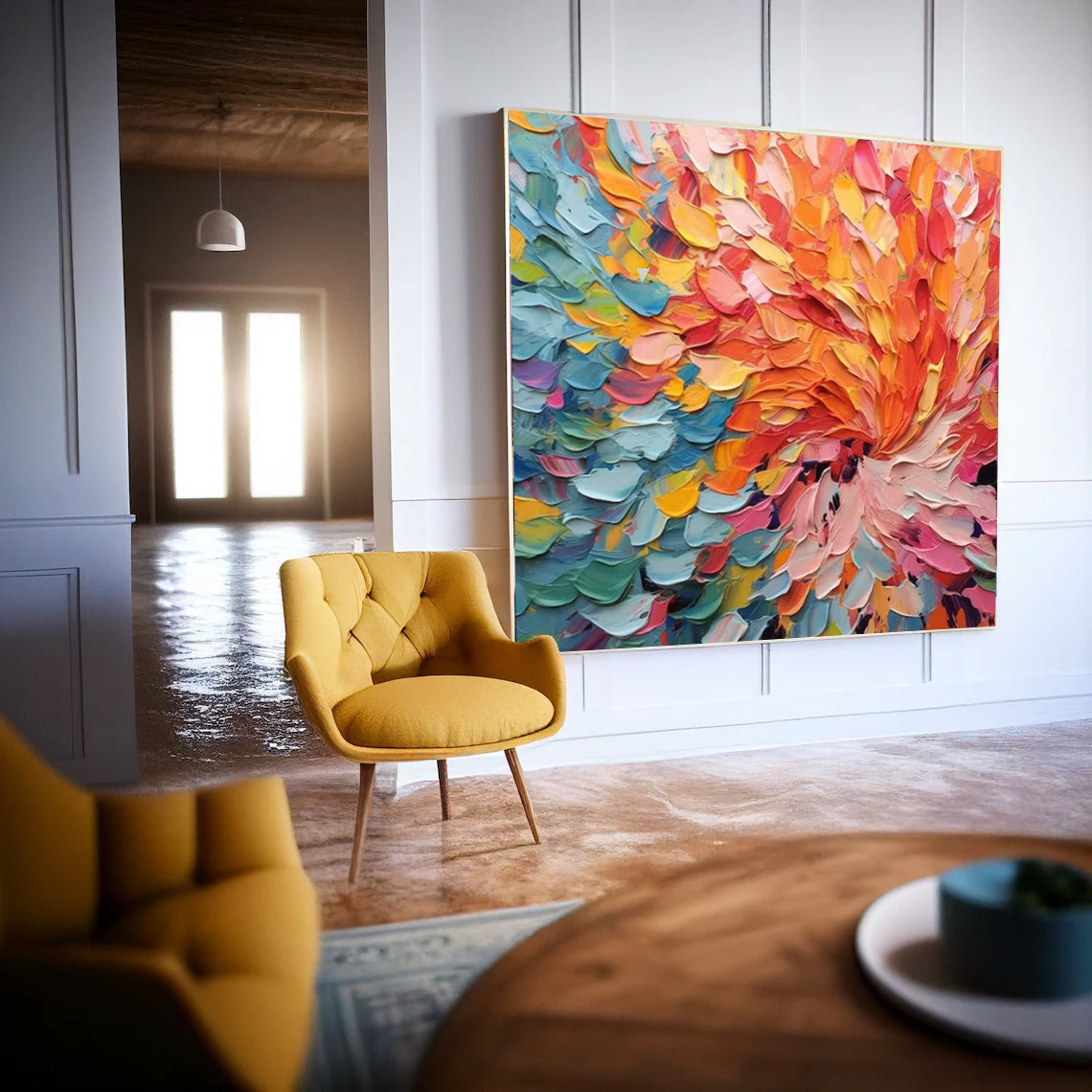 Abstract Canvas Art #AB289