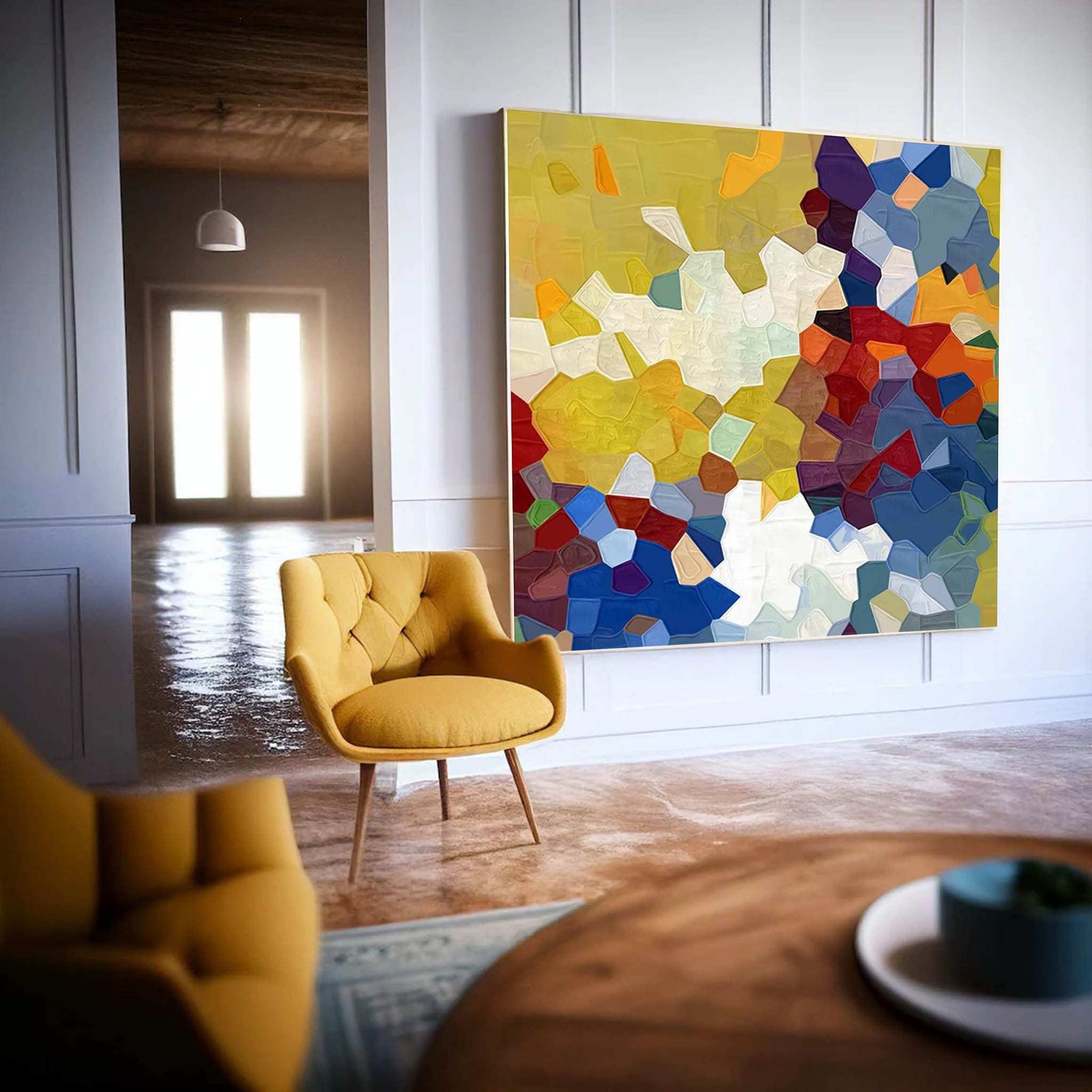 Abstract Canvas Art #AB253