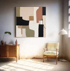 Abstract Canvas Art #AB340