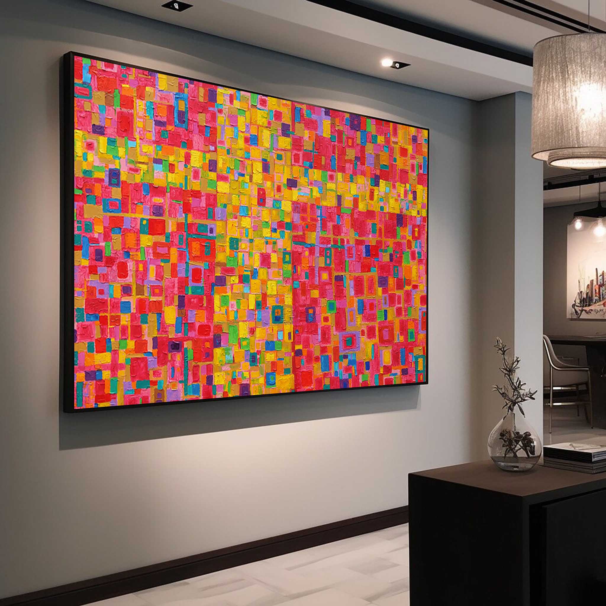 Abstract Canvas Art #AB258