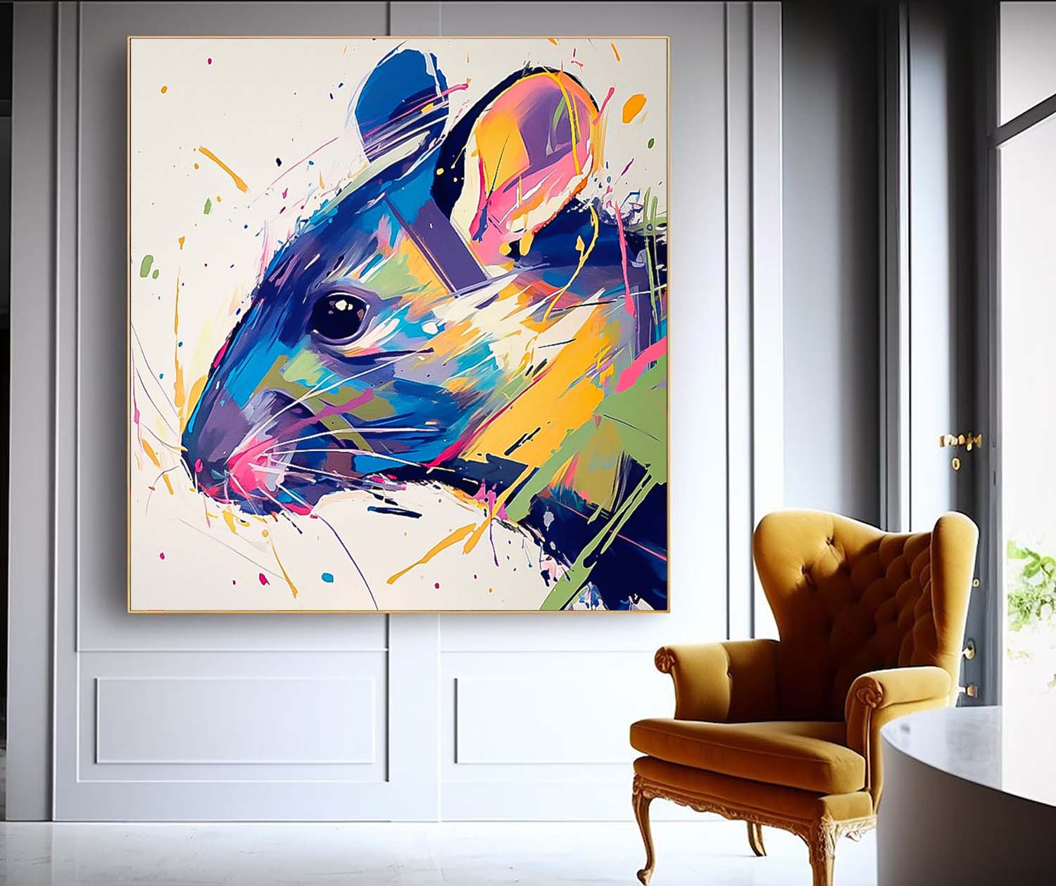 Animal Canvas Art #AN097