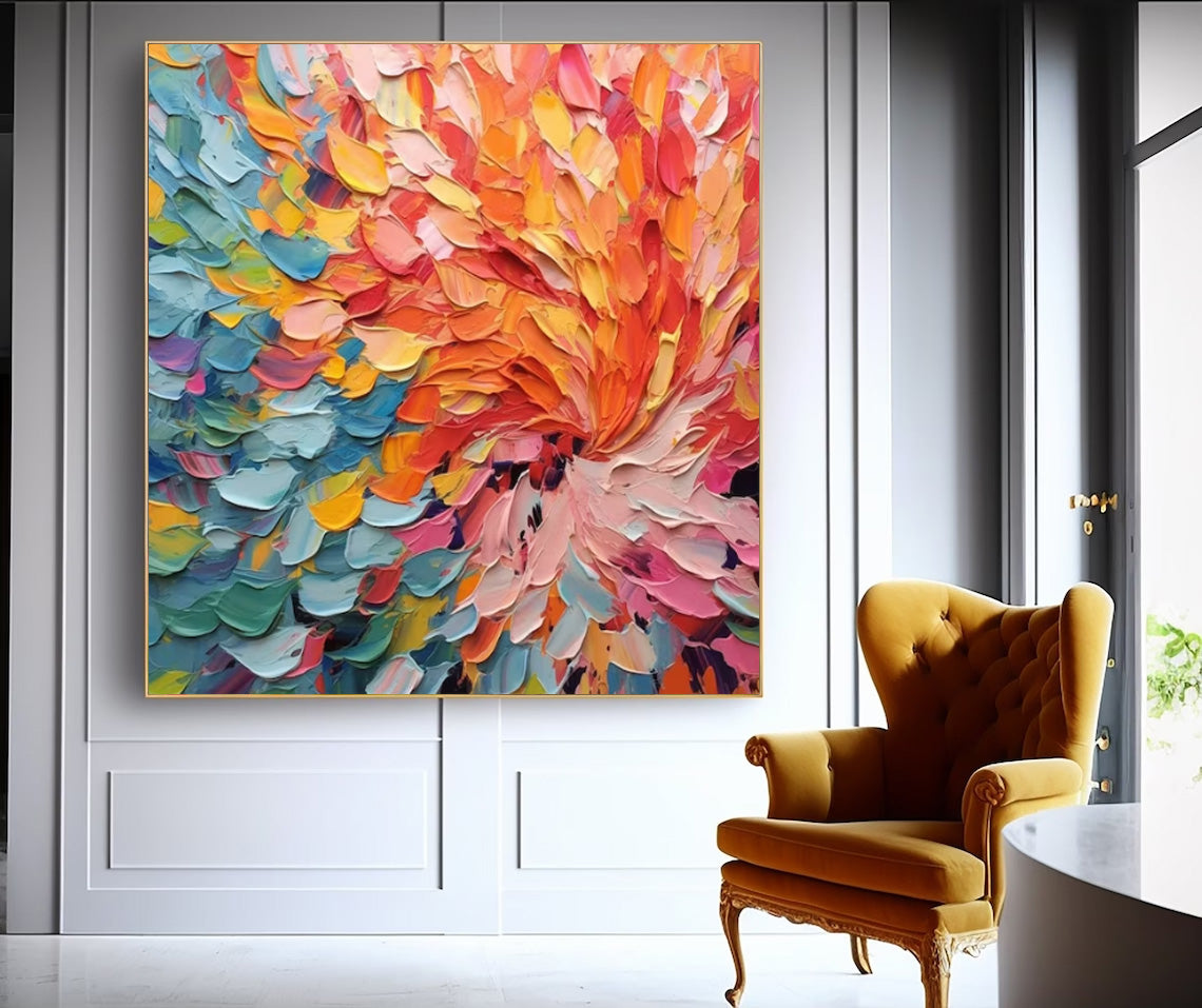 Abstract Canvas Art #AB289