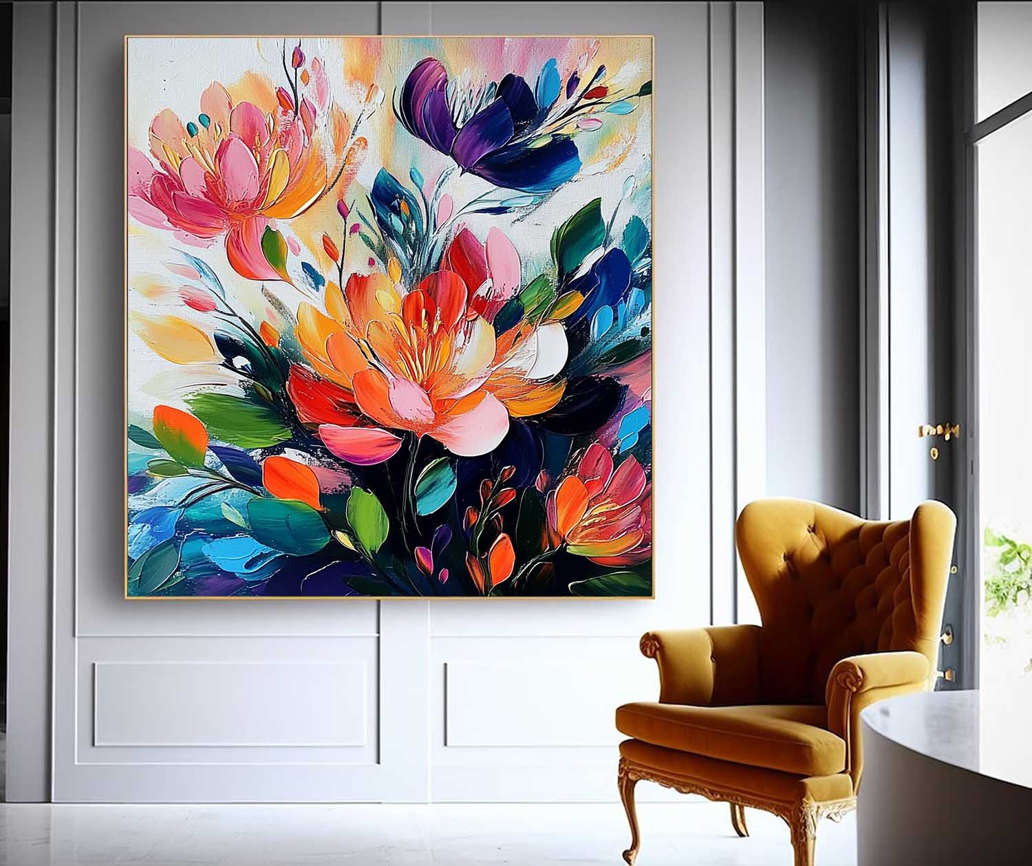 Flower Canvas Art #FL205